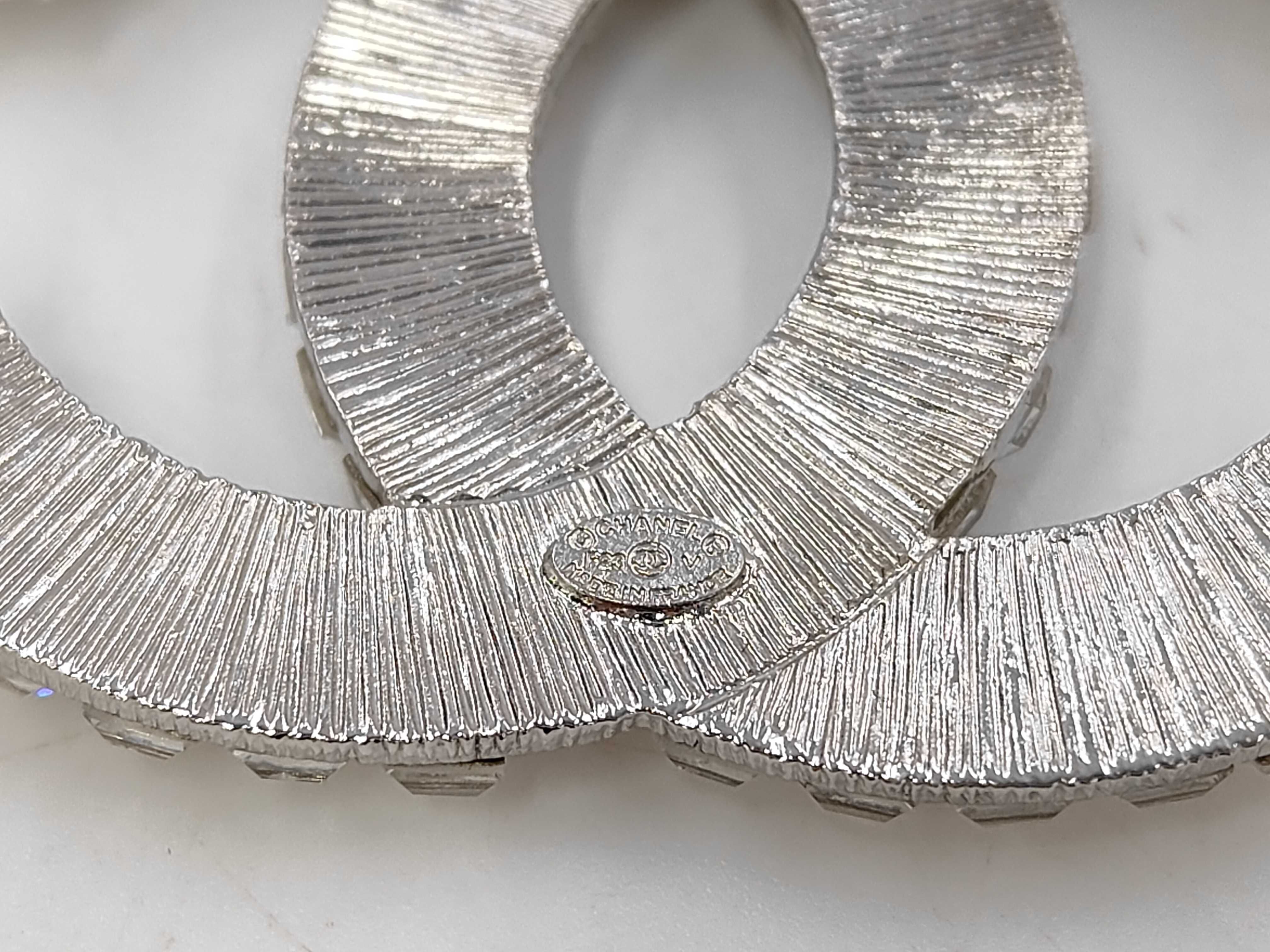 Coco Mark F23V Brooch, Silver Brooch — view 4