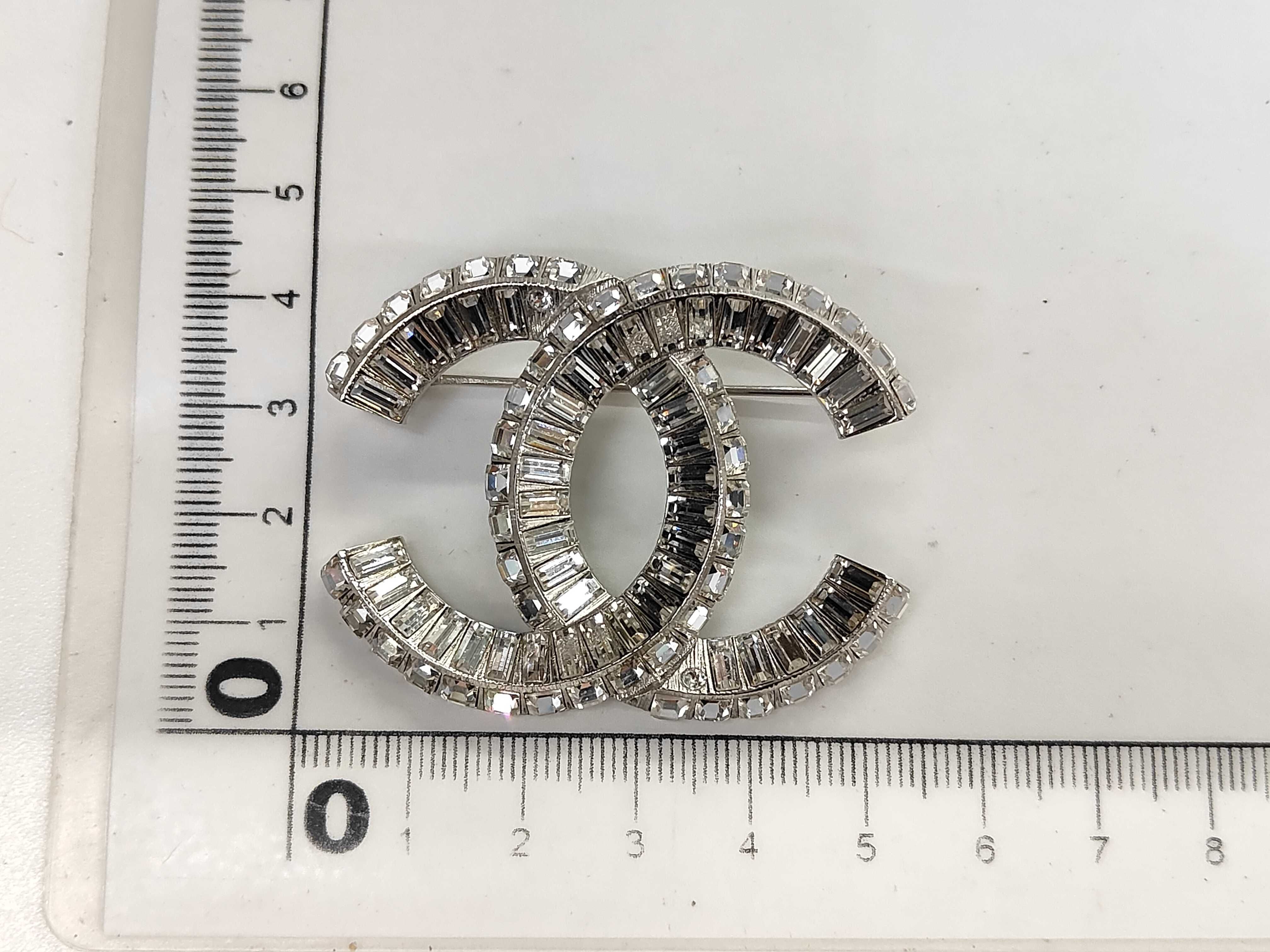 Coco Mark F23V Brooch, Silver Brooch — view 5