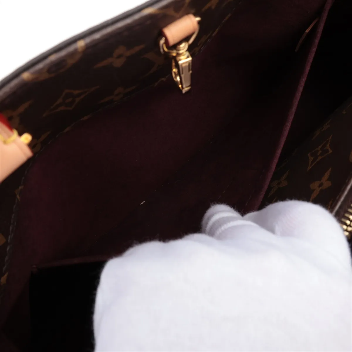 Monogram Montaigne MM M41056 UB2179 Brown RFID reaction available — view 10