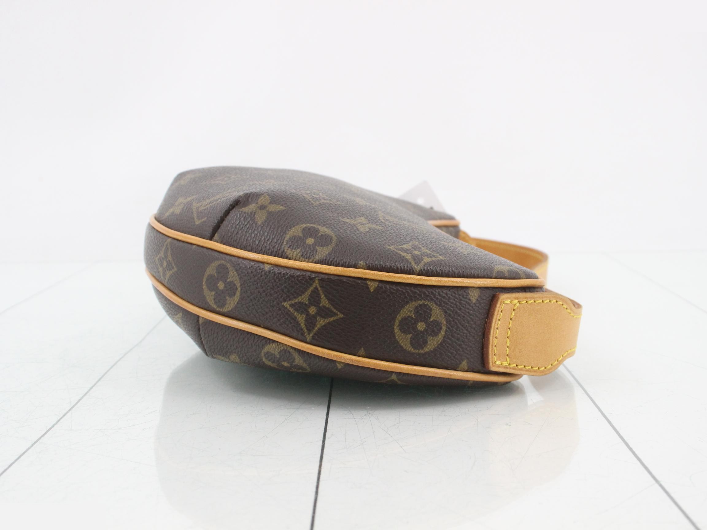 Monogram Pochette Croissant Shoulder Bag — view 3