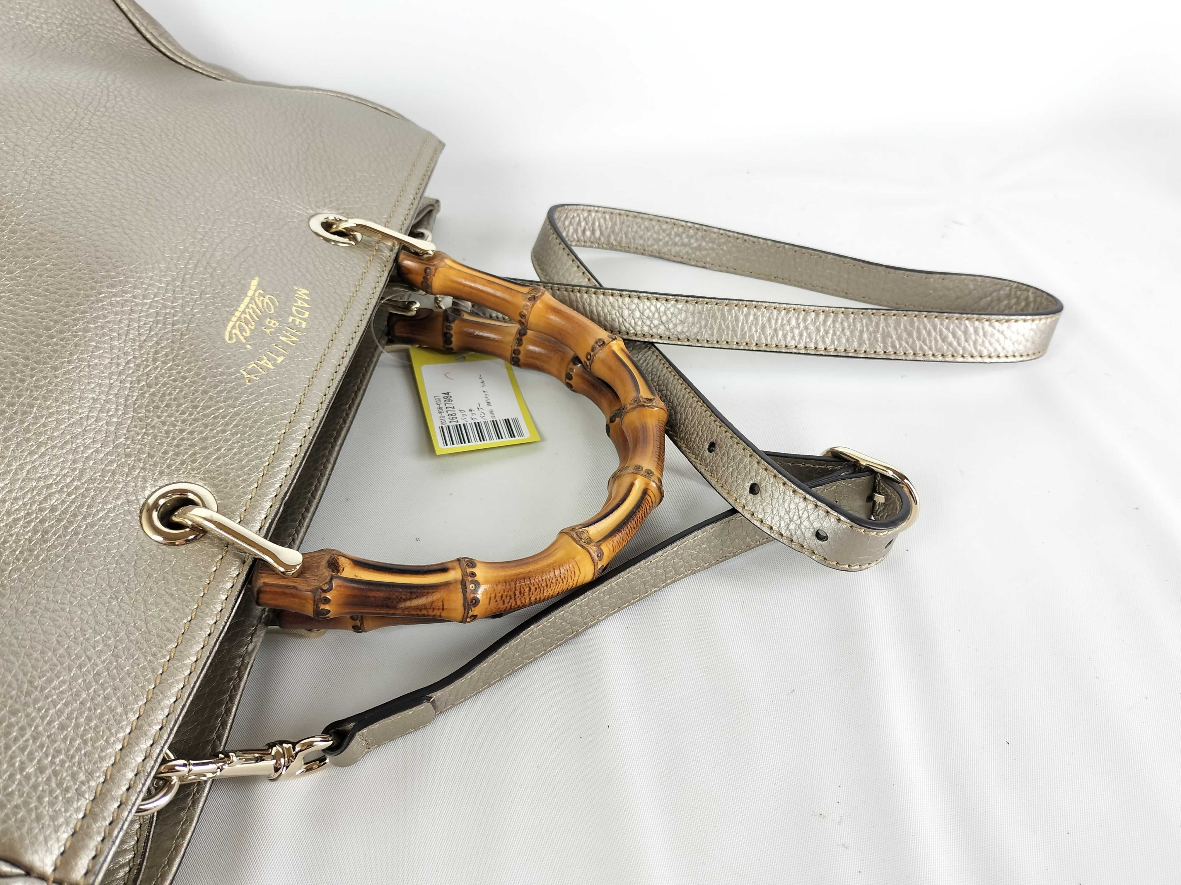 Bamboo 323660 2-Way Bag, Silver Handbag — view 6
