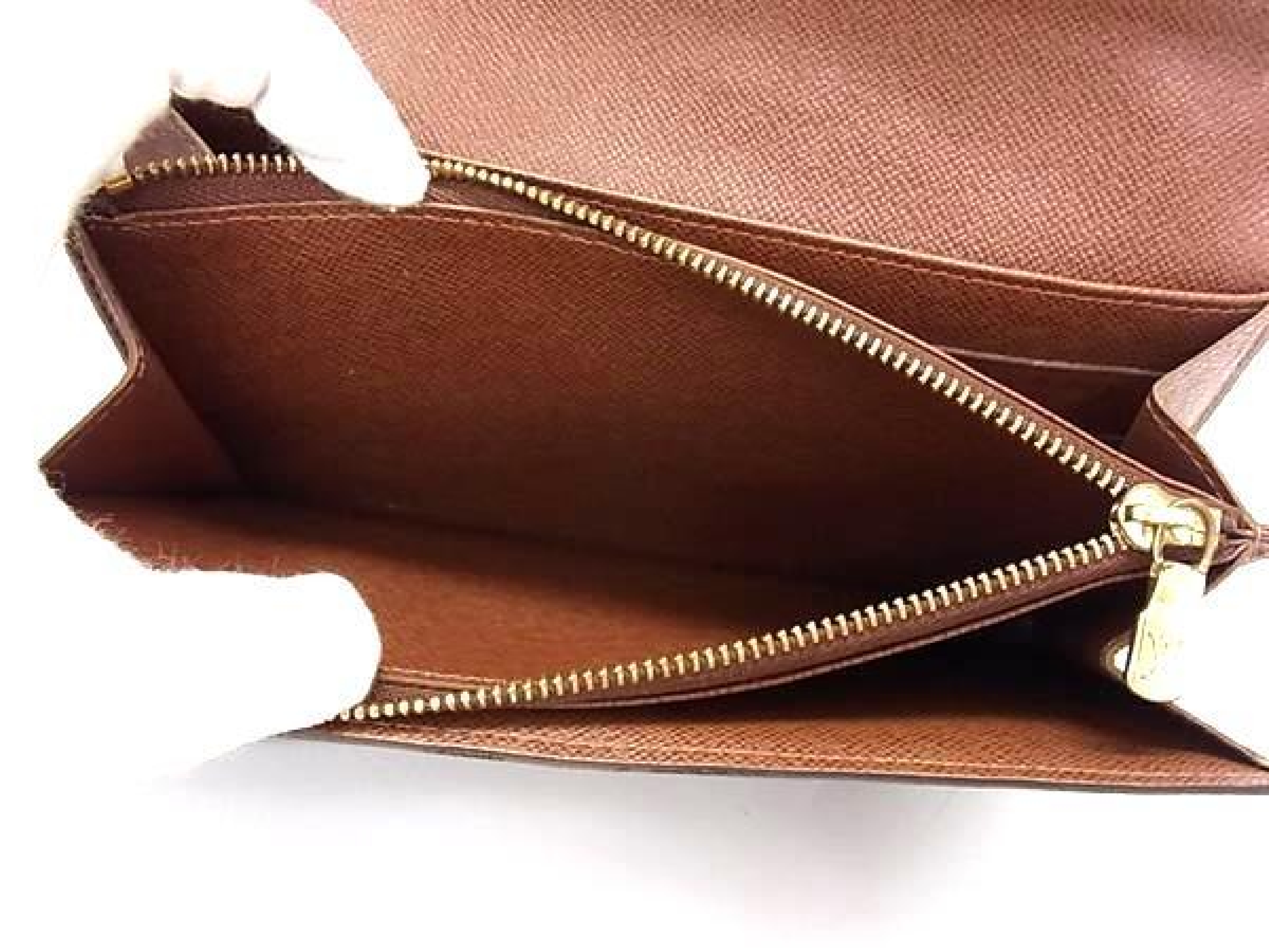 Monogram M61726 Pochette Portemonnaie Credit Bi-fold Long Wallet Brown HD0676 Wallet — view 5