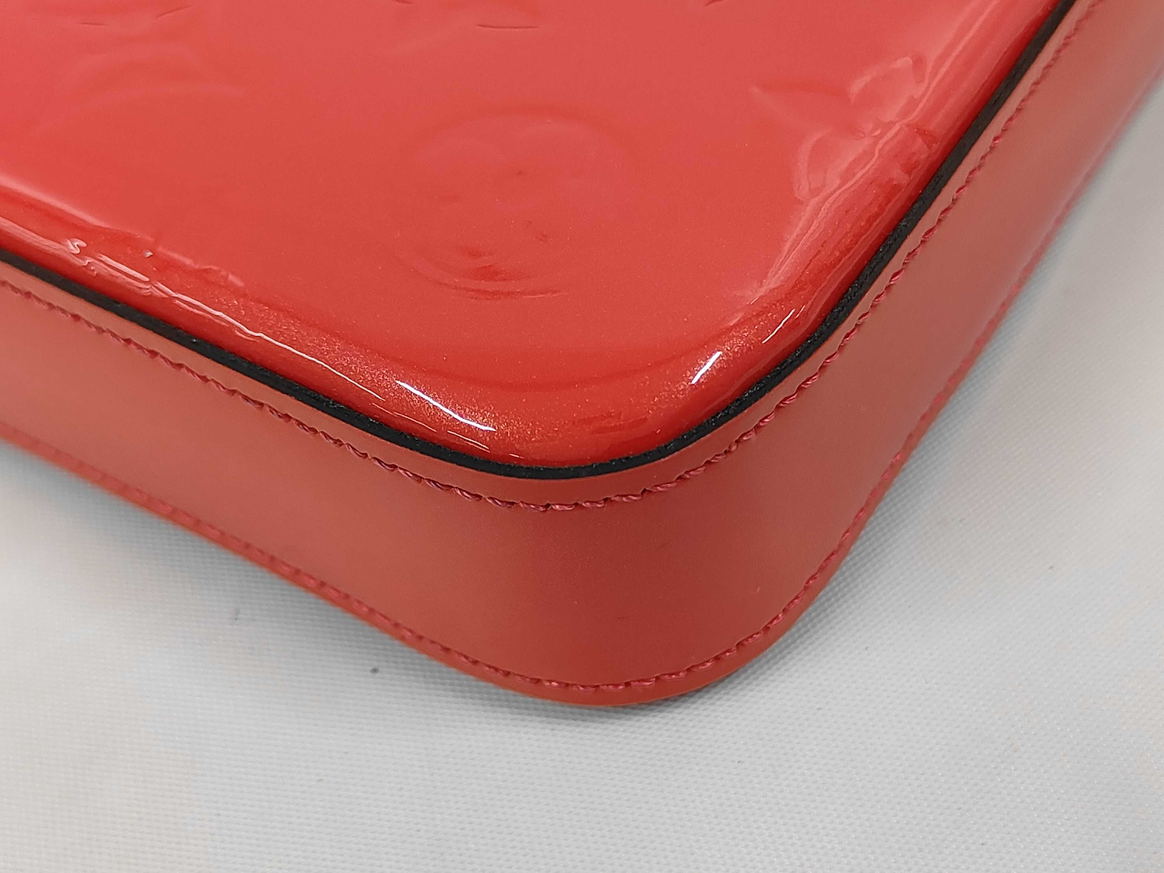 Vernis Pochette Felicie Cerise M61293 TJ4126 Accessories: Dust bag, coin case, card case, shoulder bag — view 4