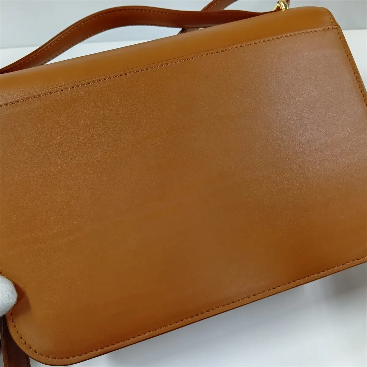 Goya Bag Medium Leather Shoulder Bag Brown — view 13