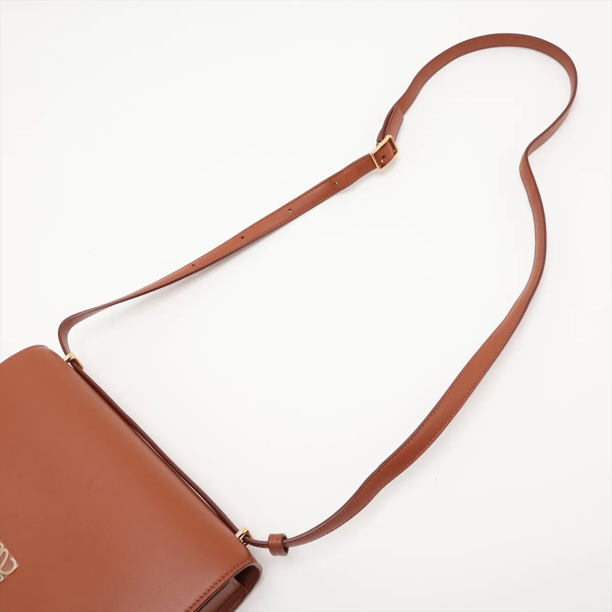 Goya Bag Medium Leather Shoulder Bag Brown — view 5
