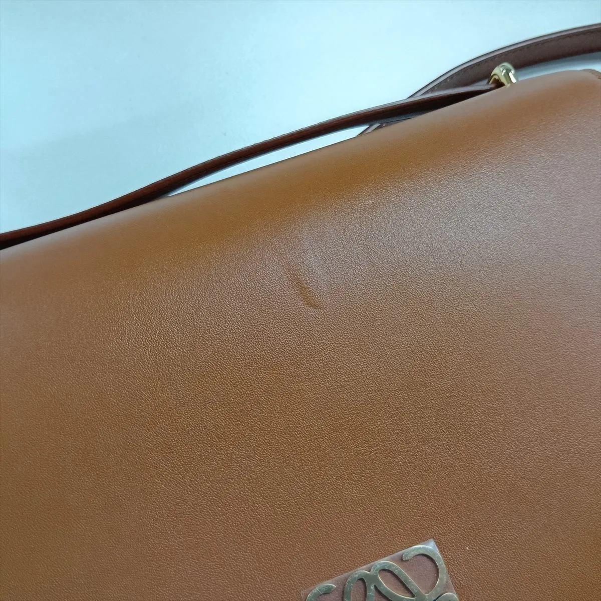 Goya Bag Medium Leather Shoulder Bag Brown — view 10