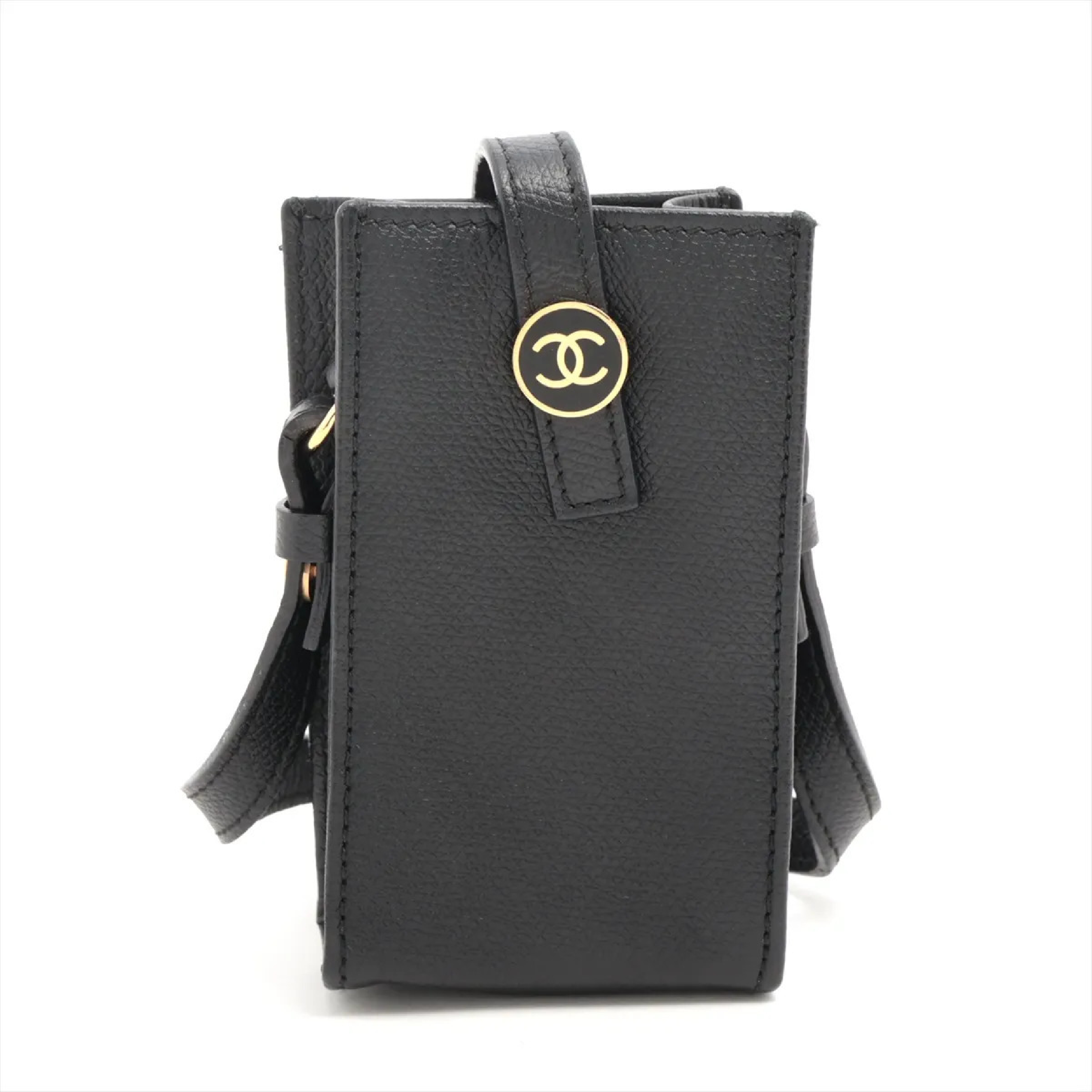 New Coco Button Leather Shoulder Bag 8086631 (with box) — view 2