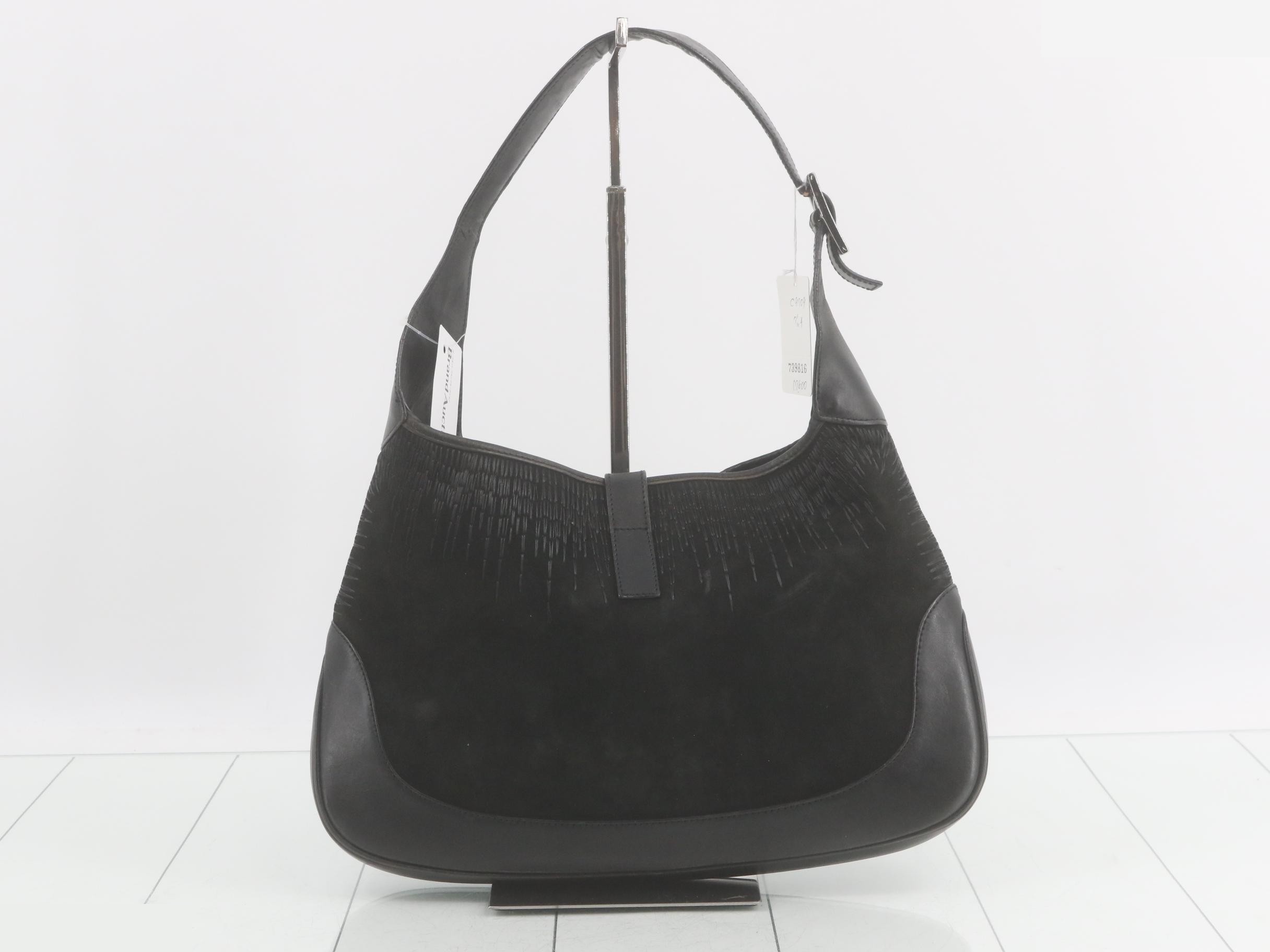 Jackie Suede One-Shoulder Bag — view 2