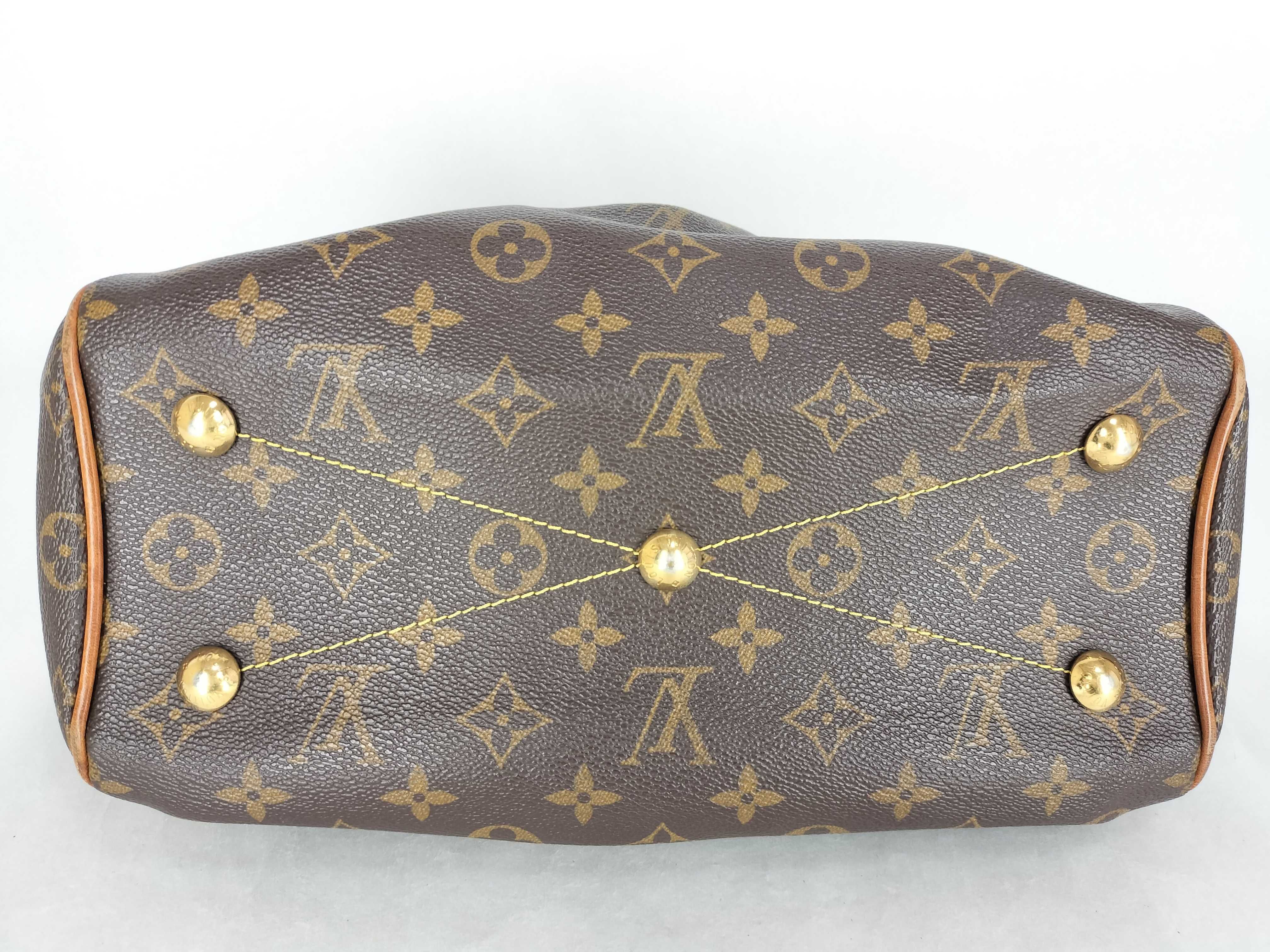 Monogram Tivoli PM M40143 VI1028 Brown Handbag — view 8