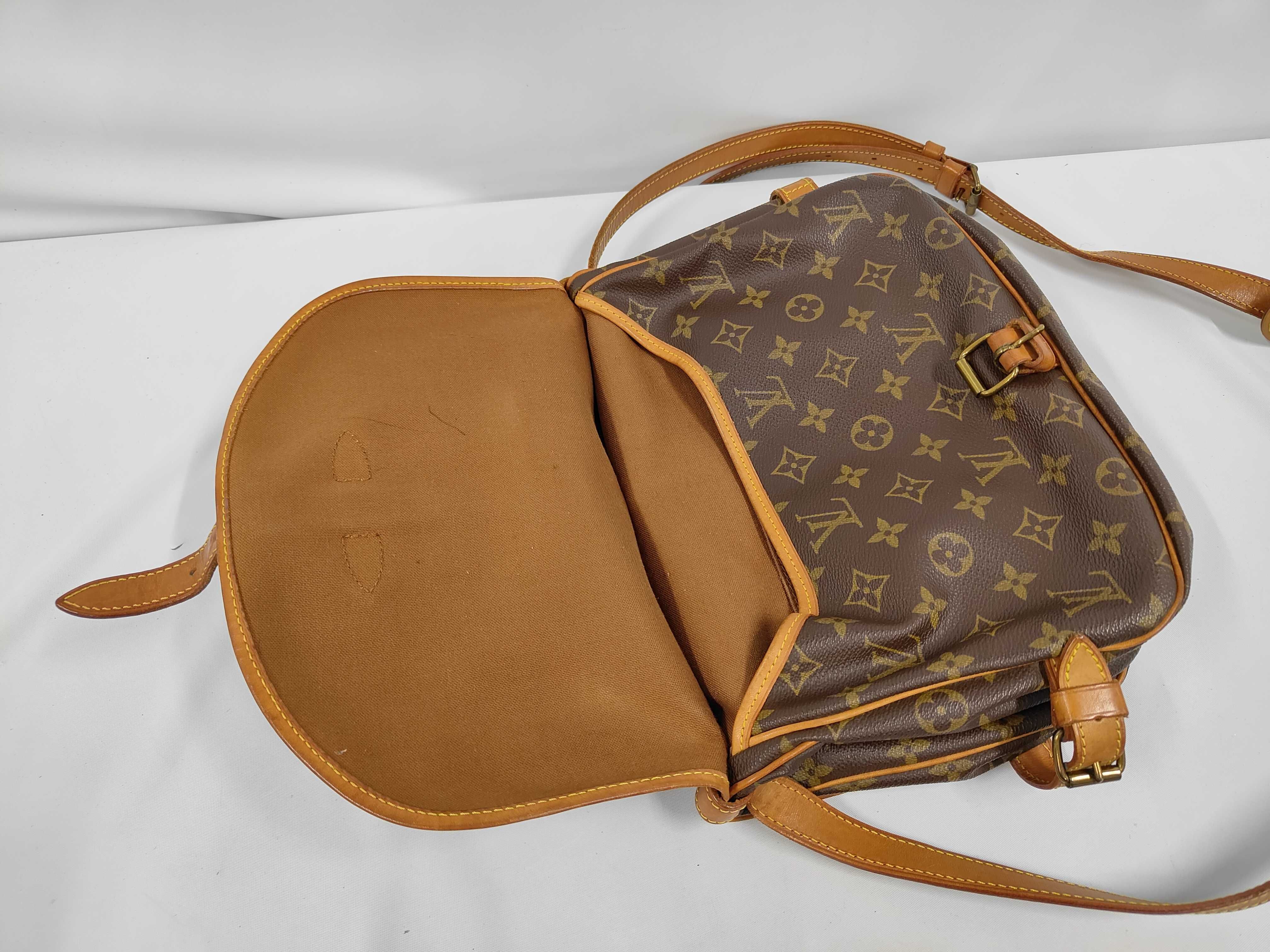 Monogram Saumur 30 M42256 AR0960 Brown Shoulder Bag — view 7