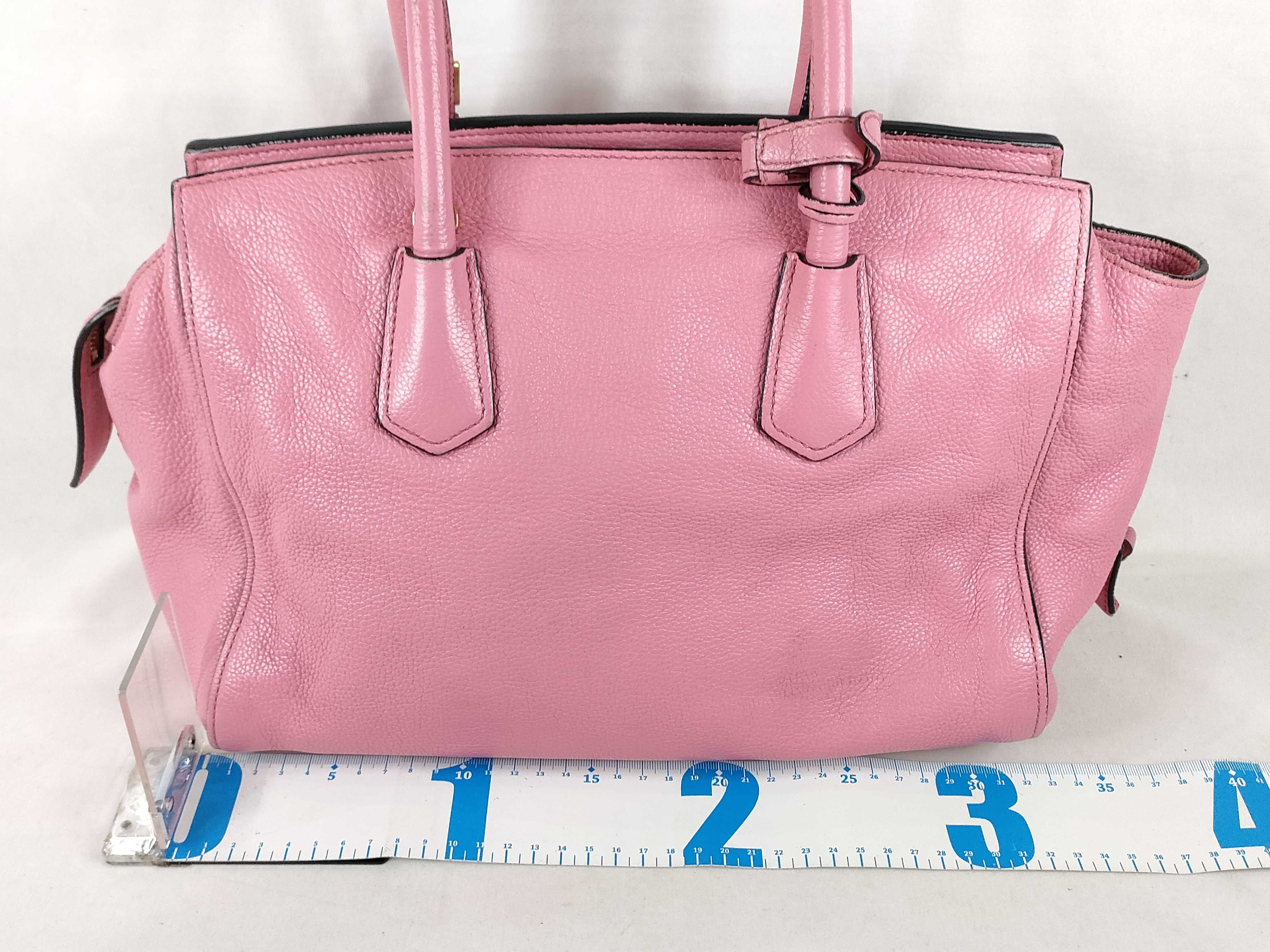 Leather Bag Pink Handbag — view 2
