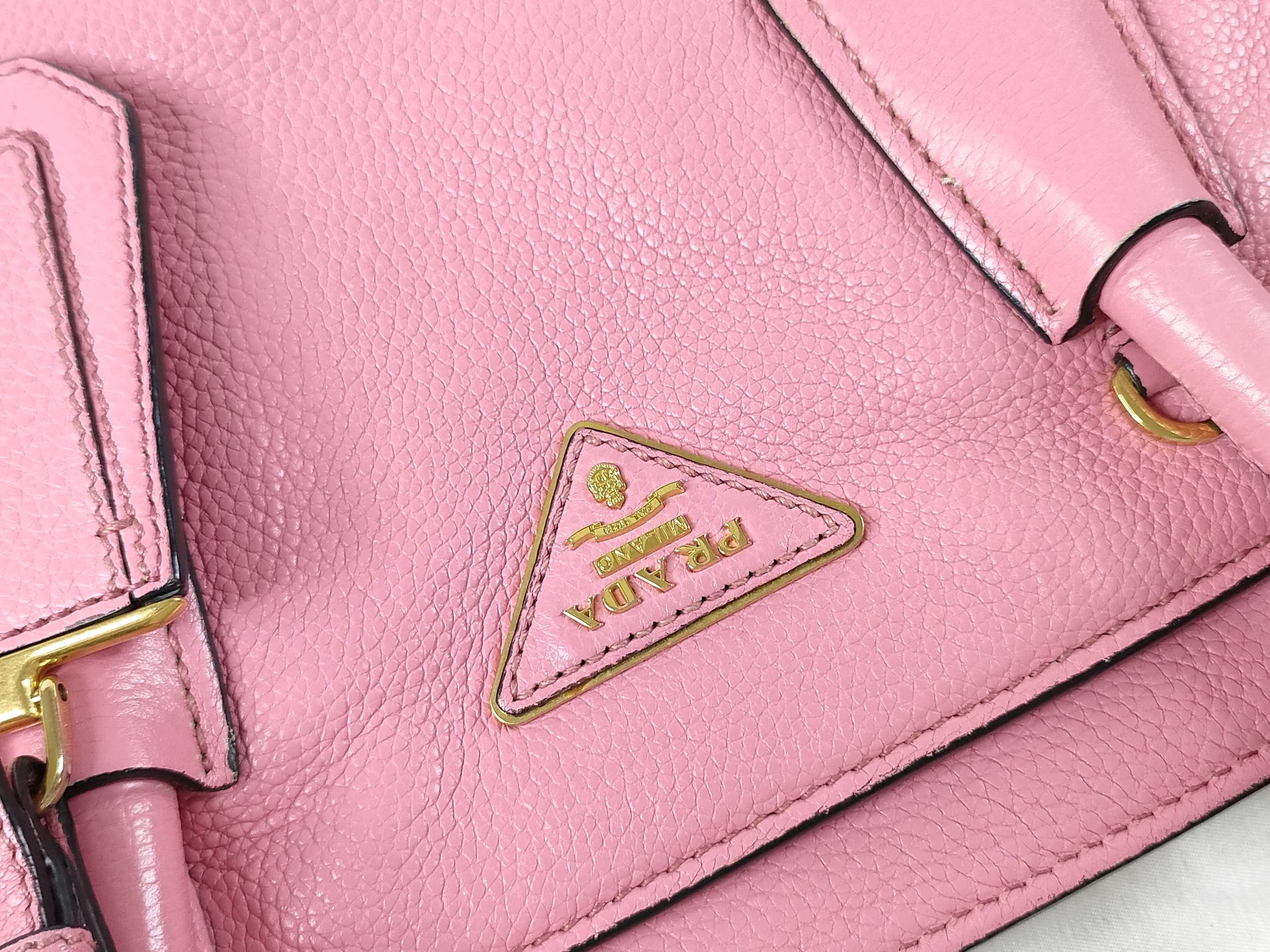 Leather Bag Pink Handbag — view 15