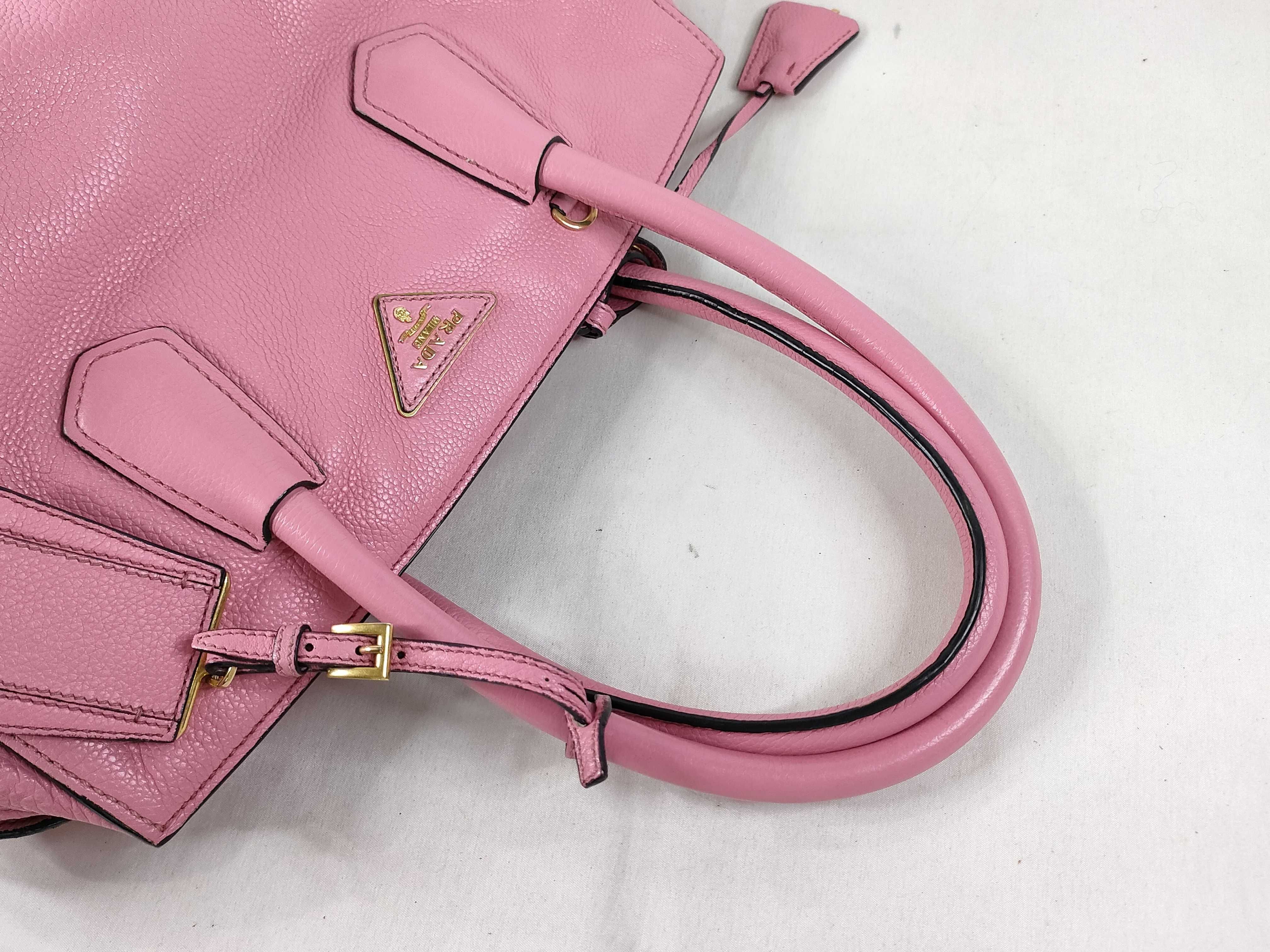 Leather Bag Pink Handbag — view 3