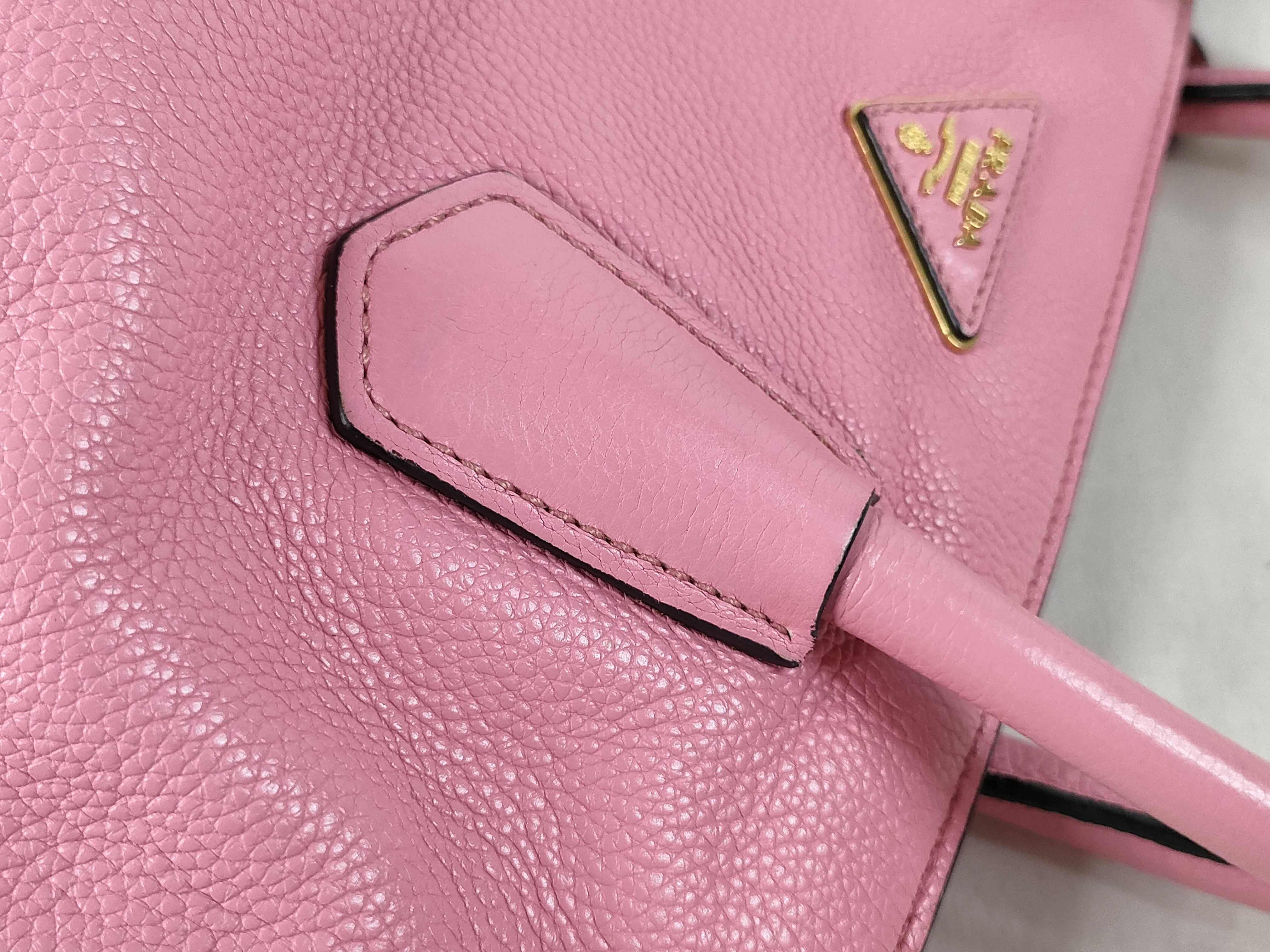 Leather Bag Pink Handbag — view 5