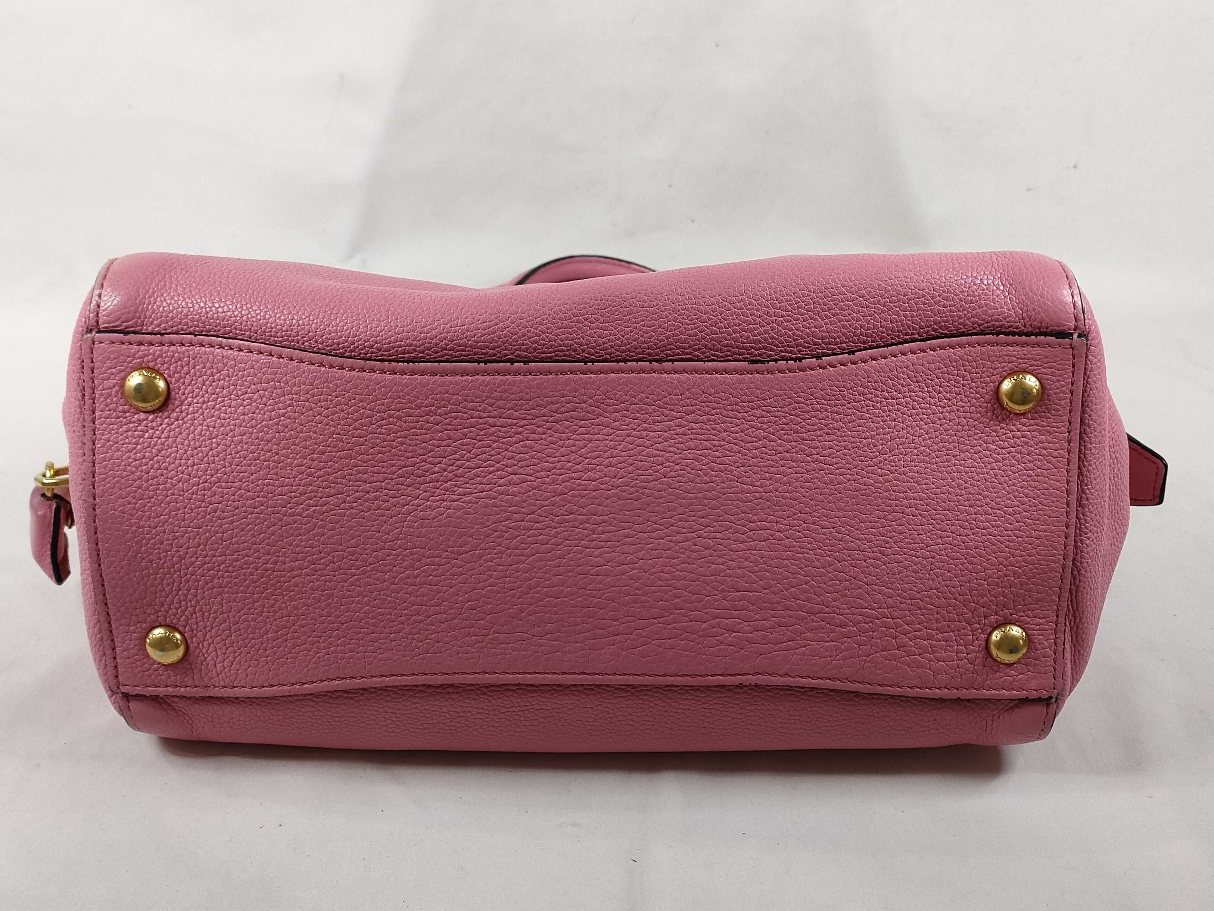 Leather Bag Pink Handbag — view 7