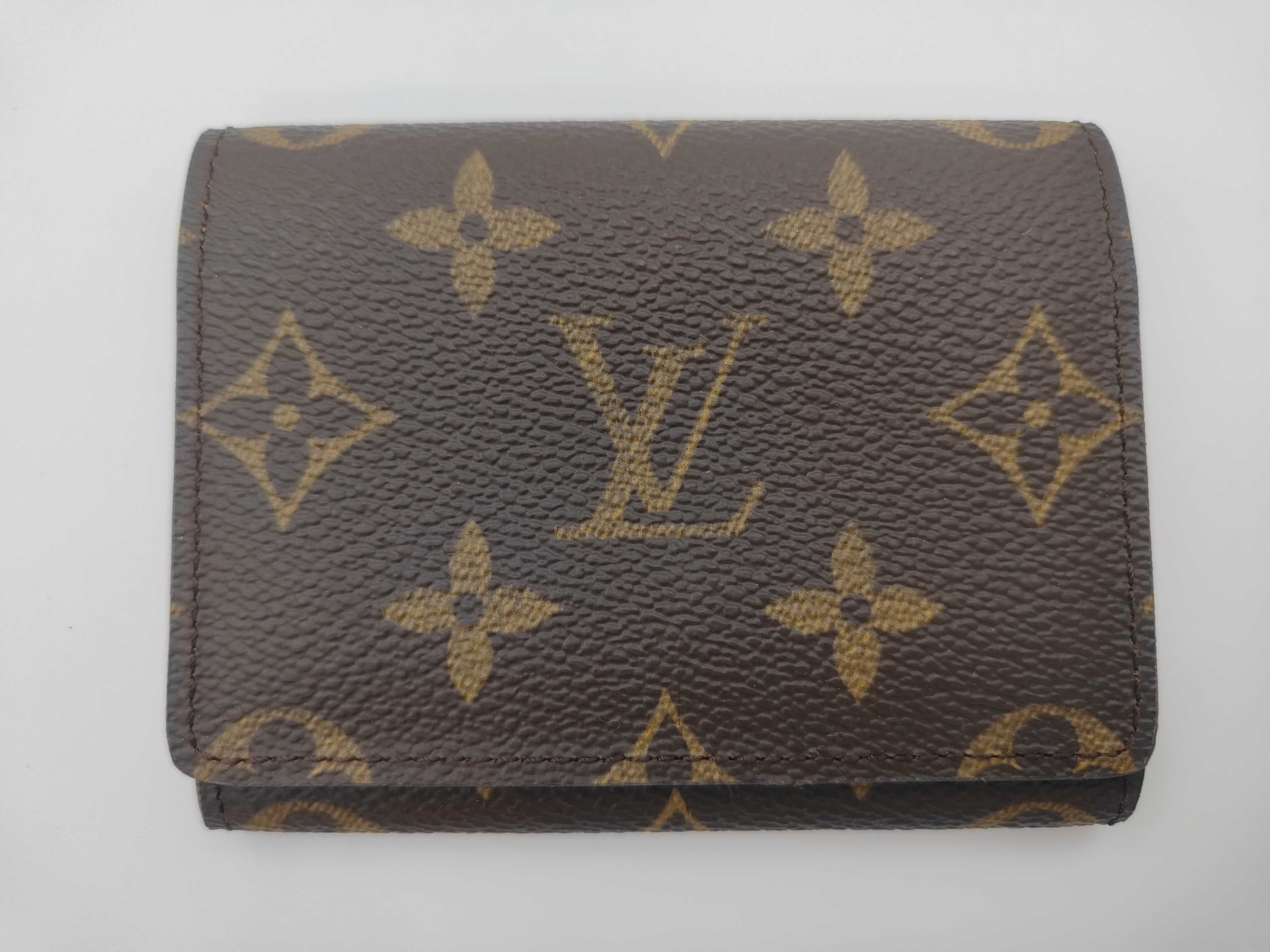 Monogram Enveloppe Carte de Visite Card Case