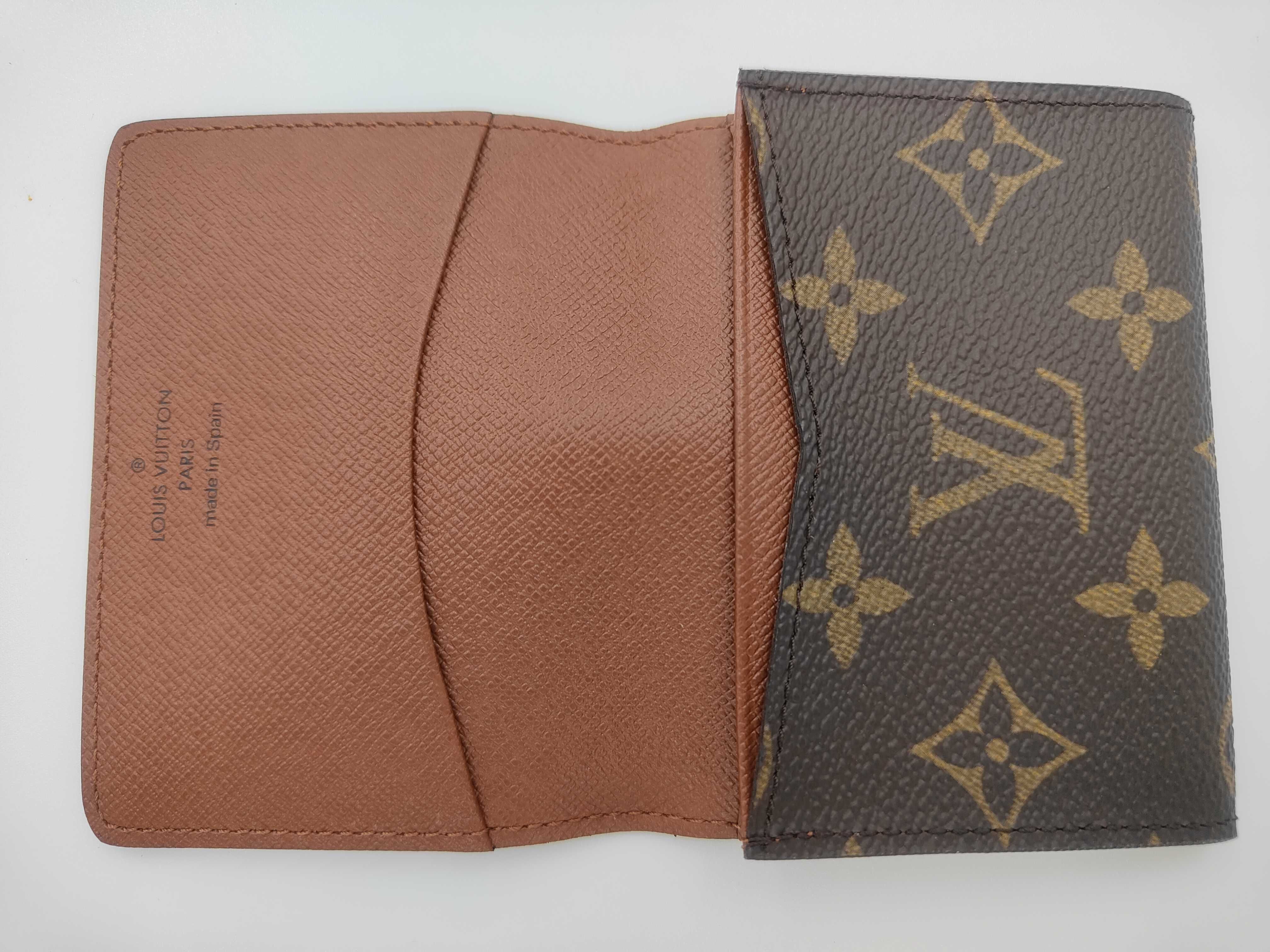 Monogram Enveloppe Carte de Visite Card Case — view 4