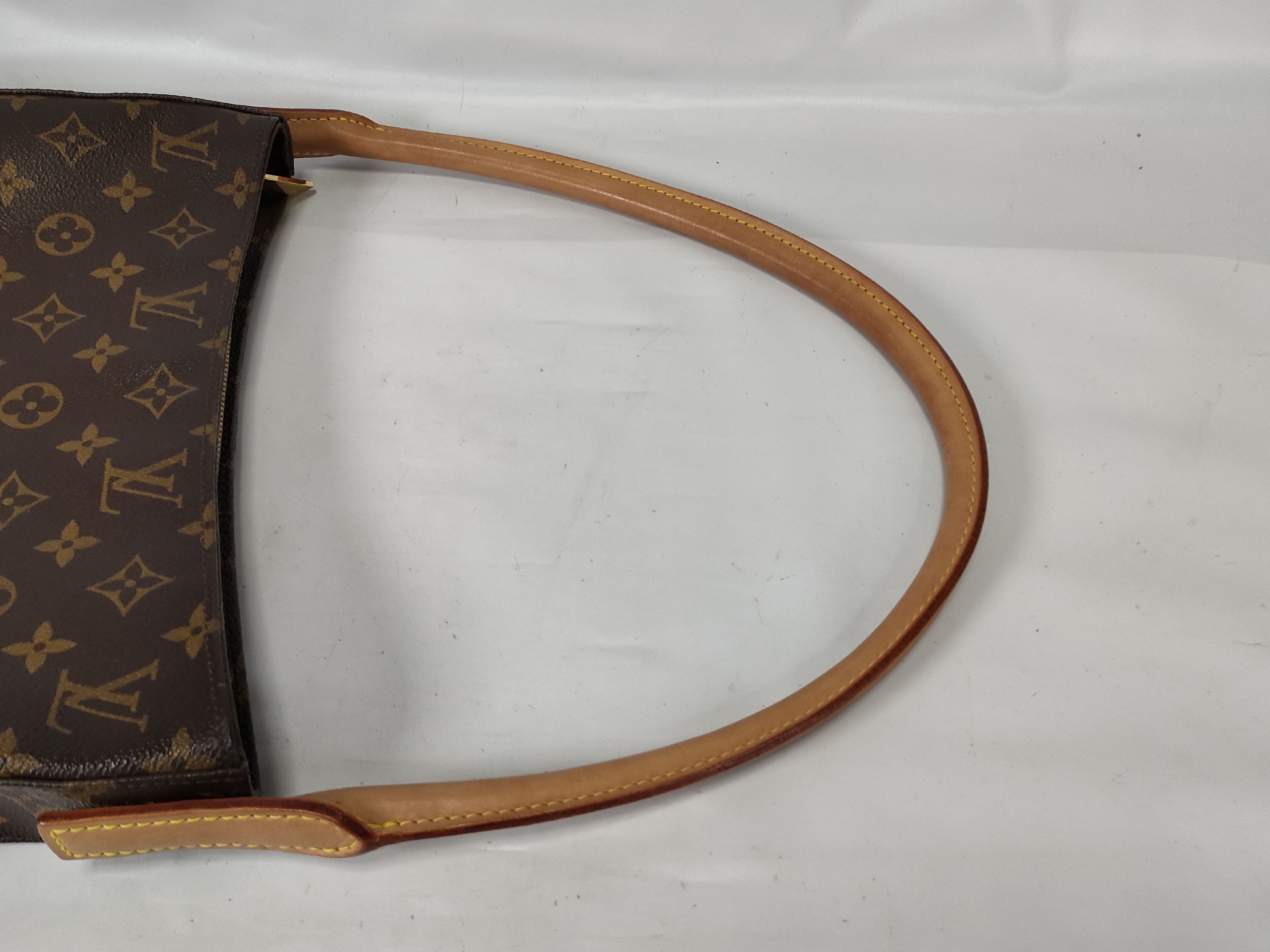 Monogram Vuitton Looping GM Shoulder Bag — view 3