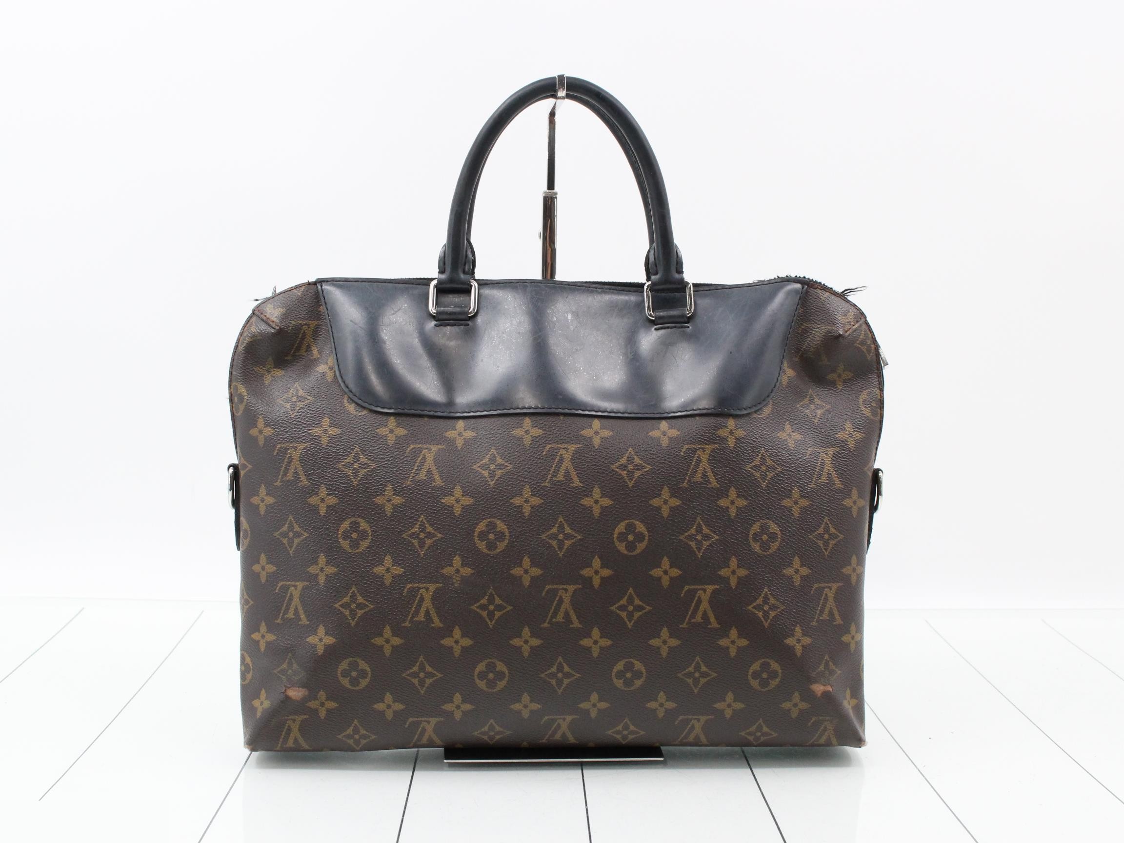 Monogram Macassar PDJ NM Business Bag — view 2
