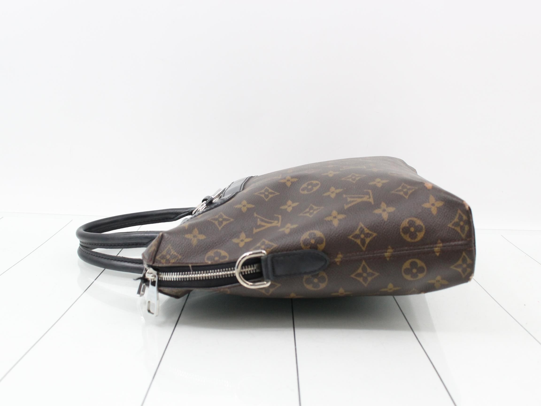 Monogram Macassar PDJ NM Business Bag — view 4