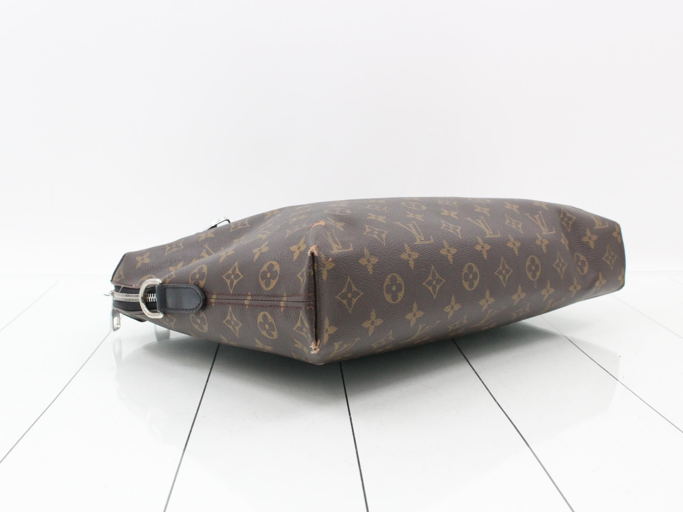 Monogram Macassar PDJ NM Business Bag — view 5