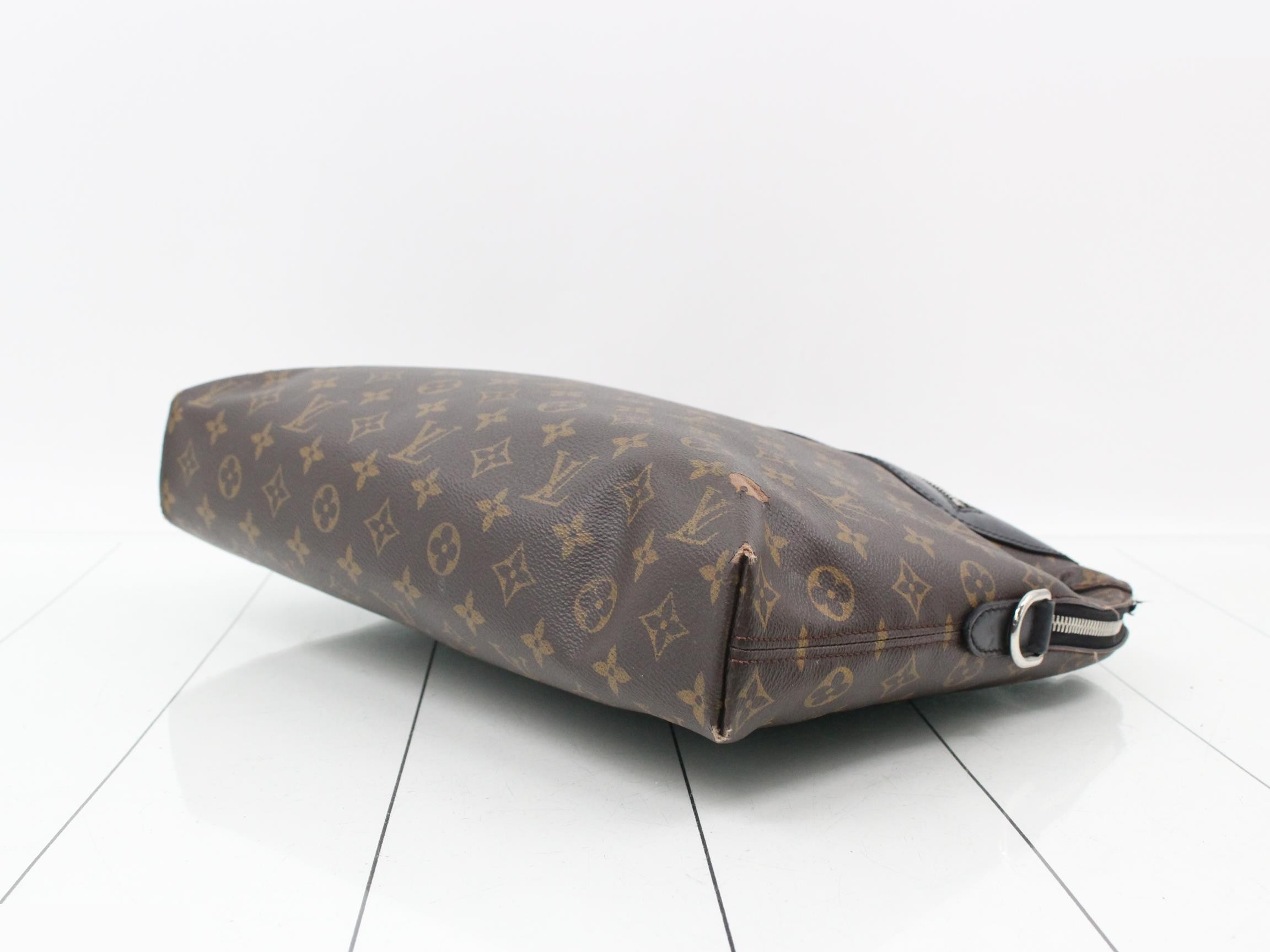 Monogram Macassar PDJ NM Business Bag — view 6