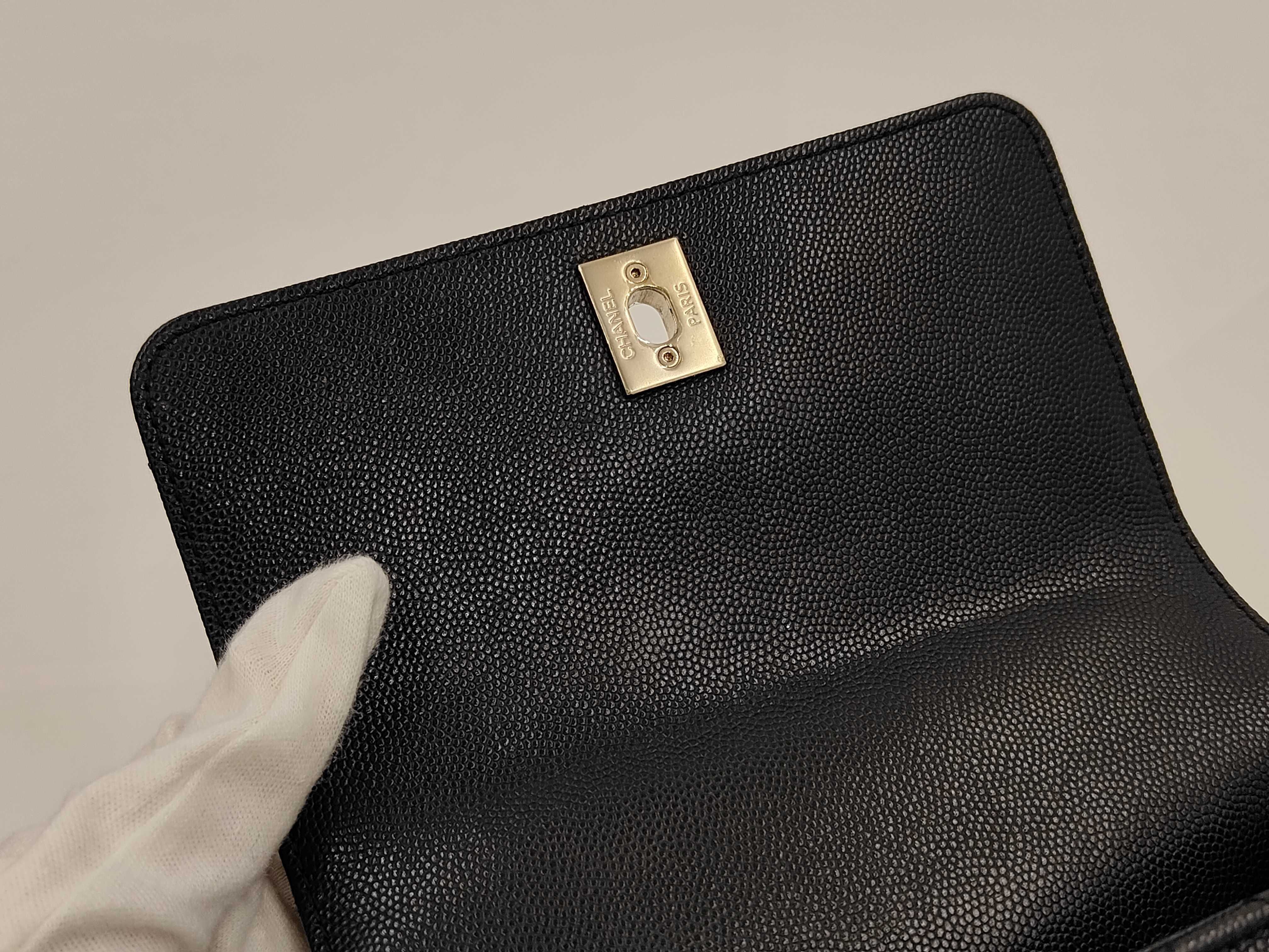 Coco Handle Matelassé Handbag, Caviar Leather Shoulder Bag — view 12