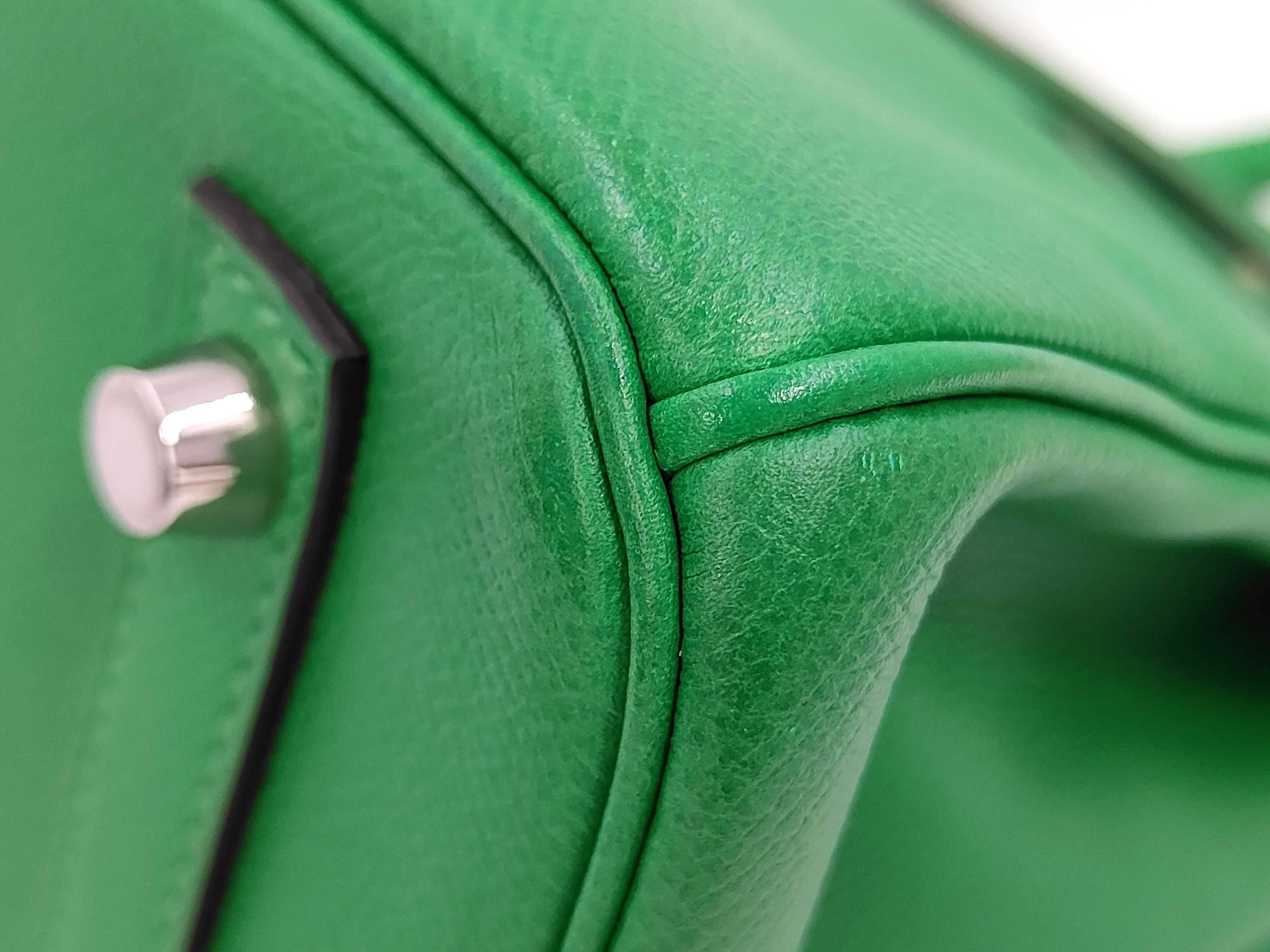 Birkin 30 P stamp Epsom leather handbag — view 7