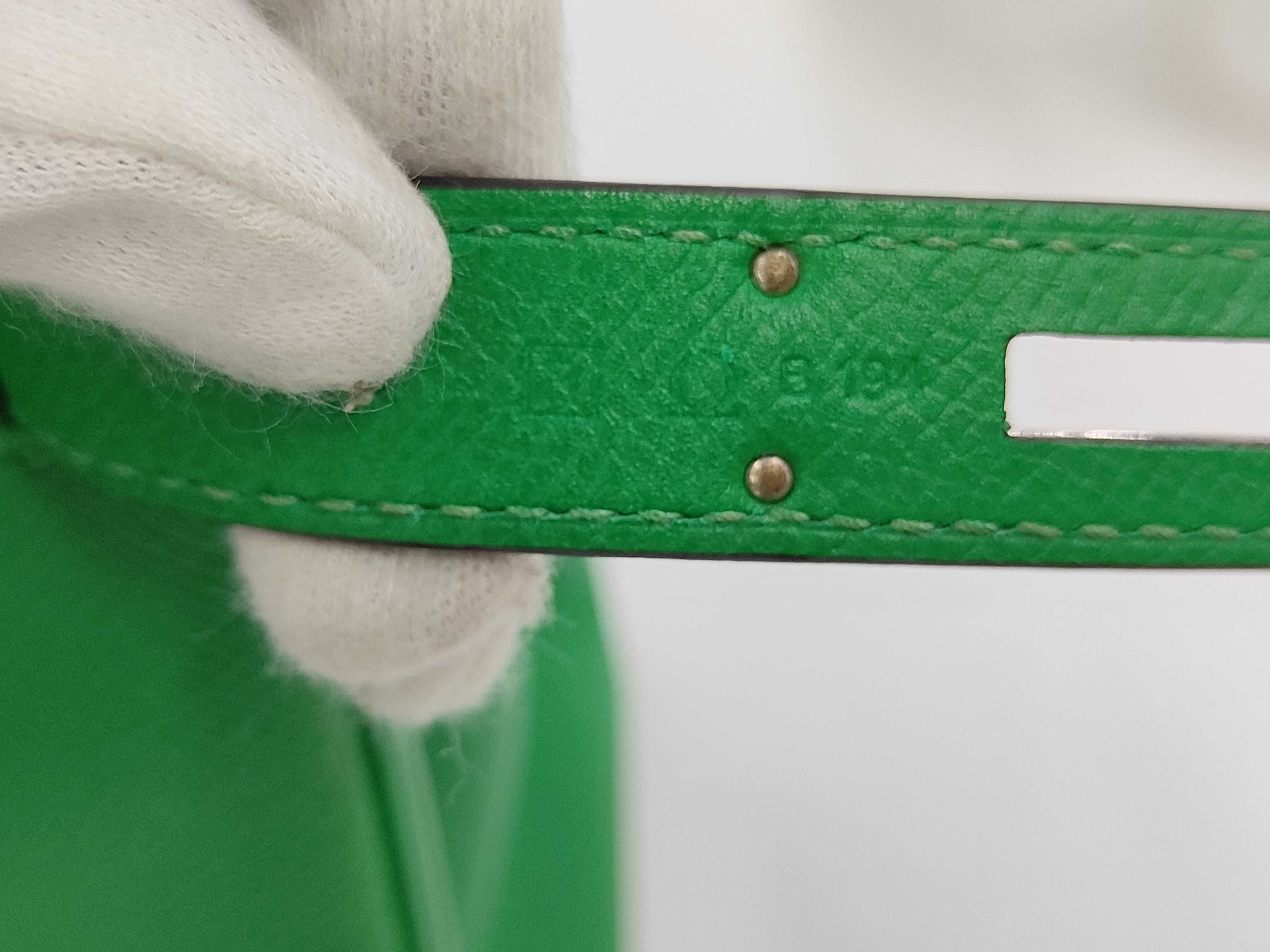 Birkin 30 P stamp Epsom leather handbag — view 10