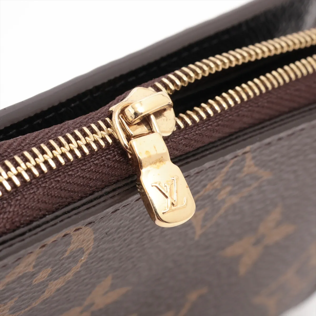 Monogram Reverse Portefeuille Roux M81461 Brown Compact Wallet RFID Reactive — view 9
