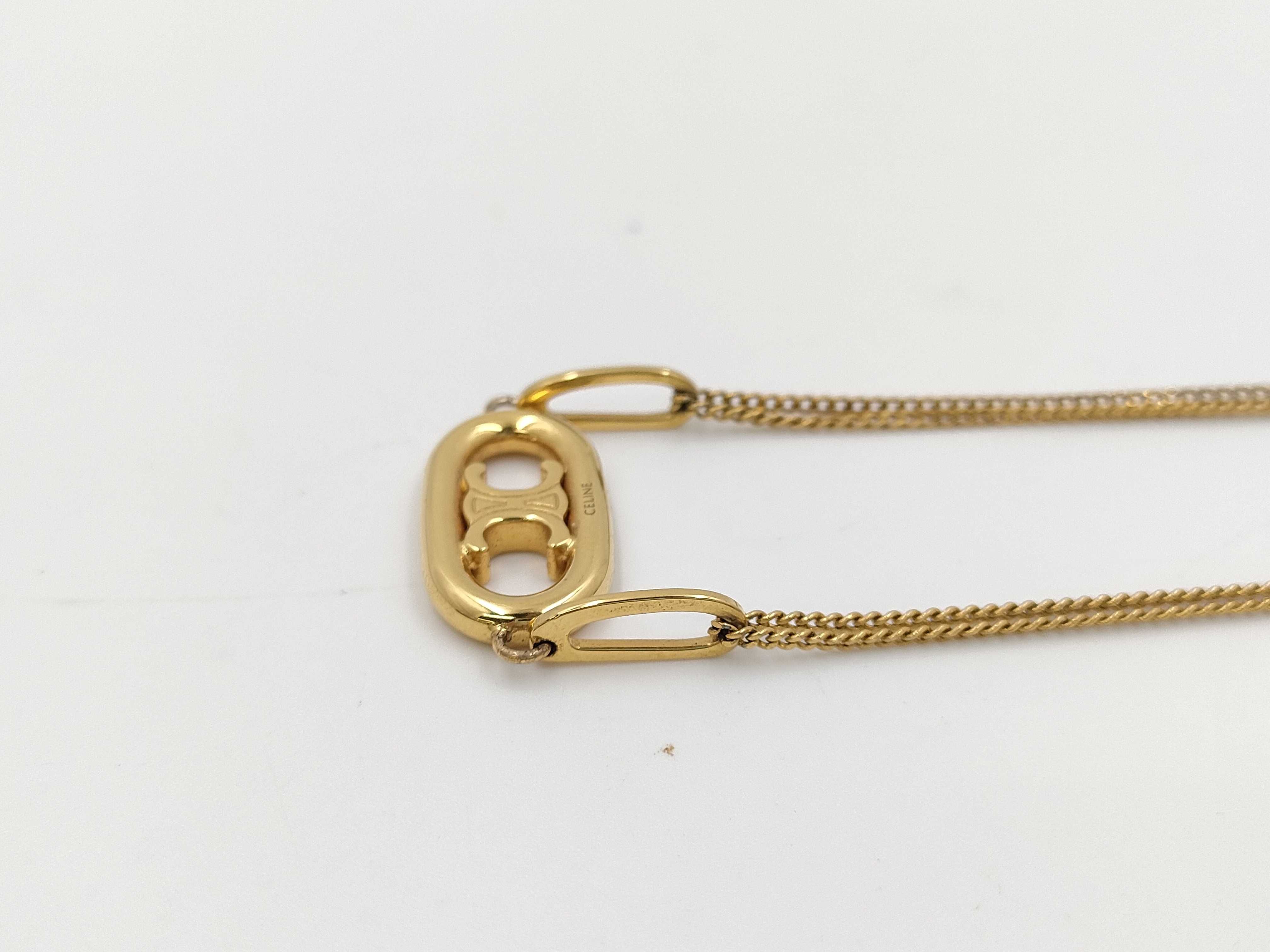 Trion Necklace Gold Necklace — view 2