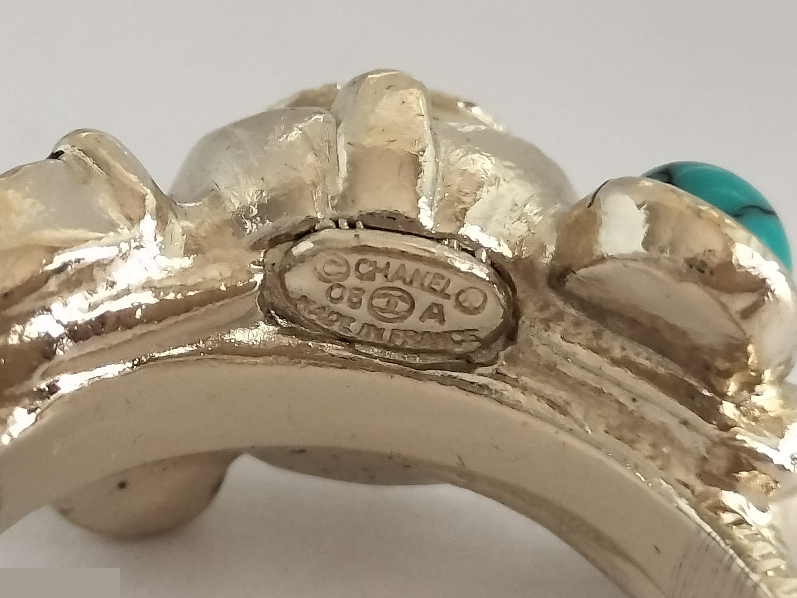 Coco Color Stone Gold Ring #12 — view 2