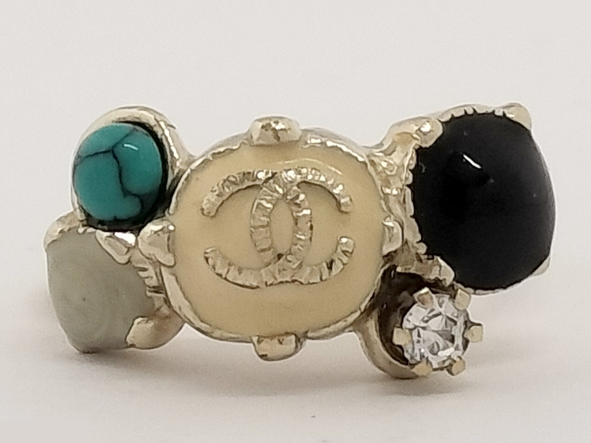 Coco Color Stone Gold Ring #12 — view 9