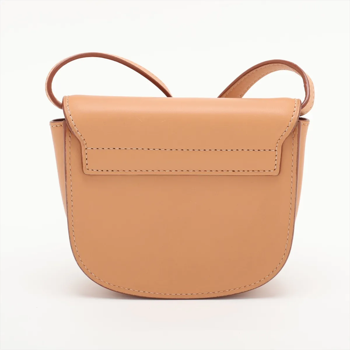 623097 Leather Shoulder Bag Brown — view 2