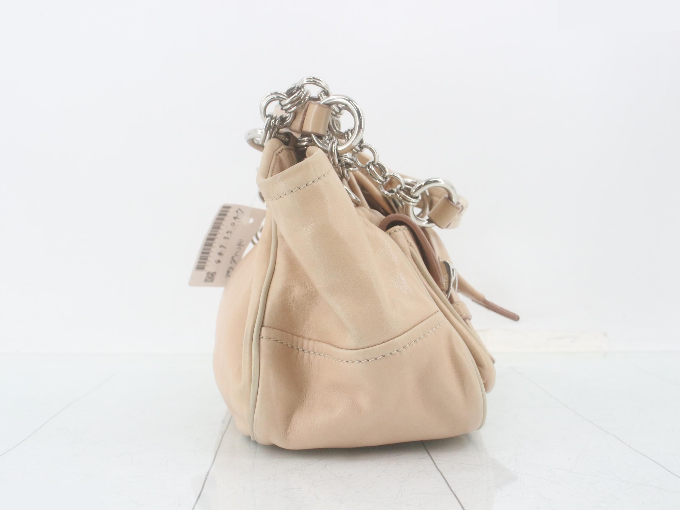 Leather chain bag/handbag — view 4