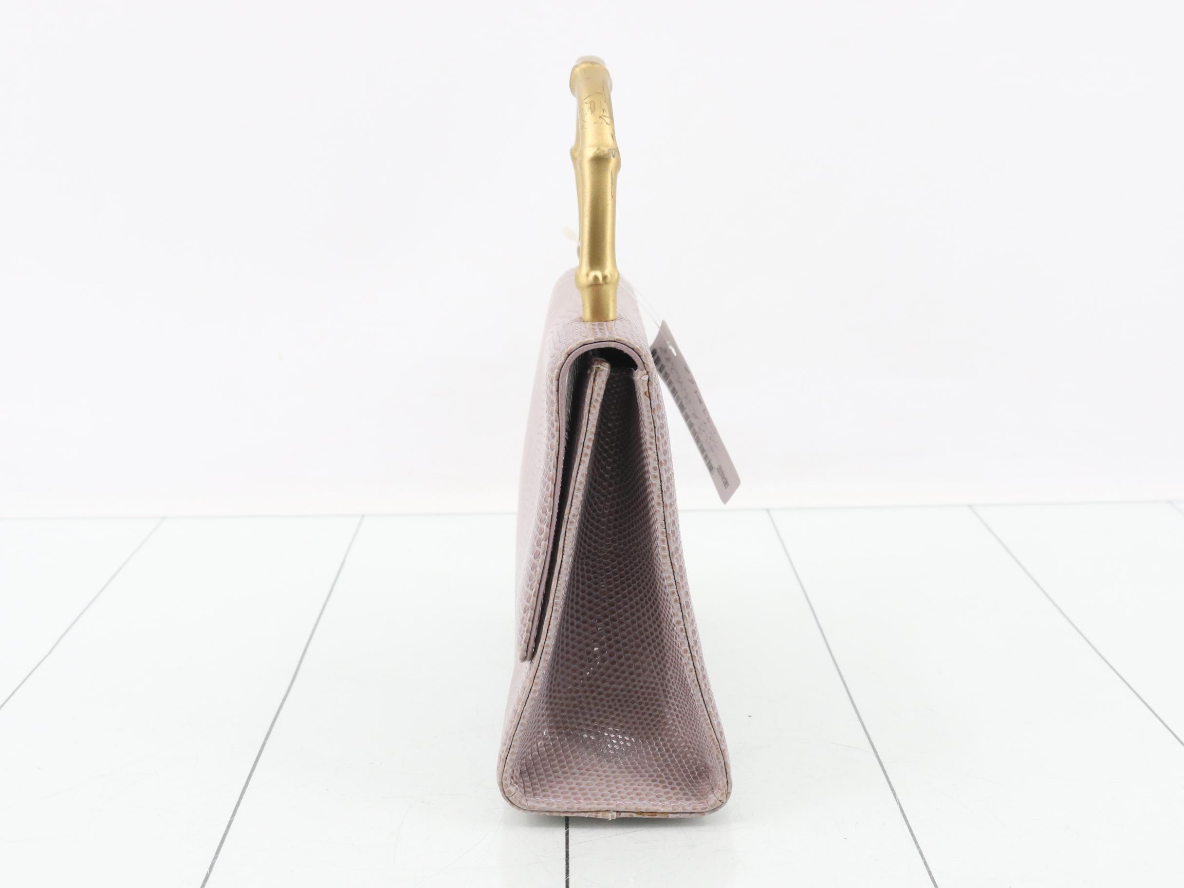 Bamboo Lizard Mini Handbag — view 3