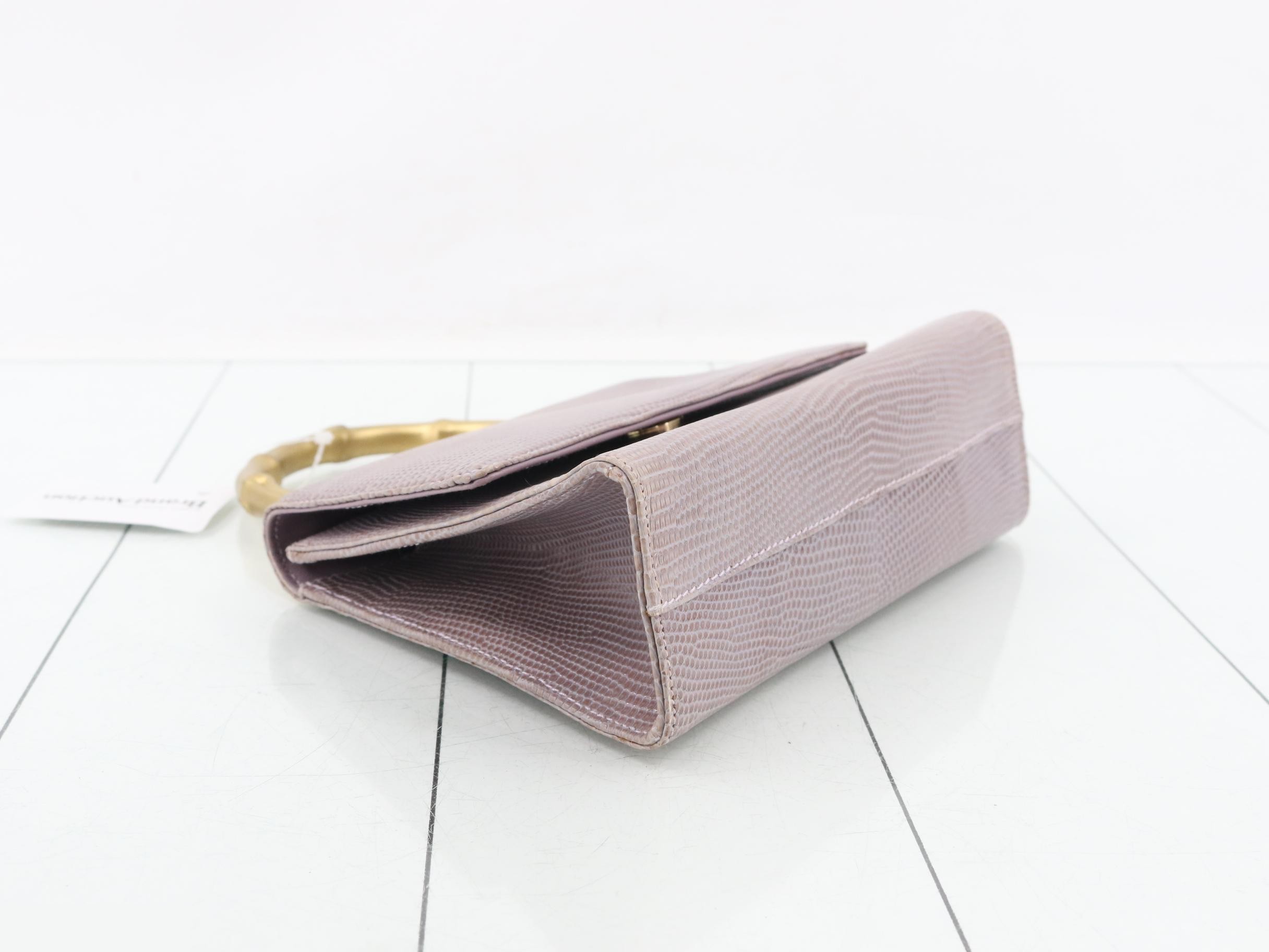 Bamboo Lizard Mini Handbag — view 5