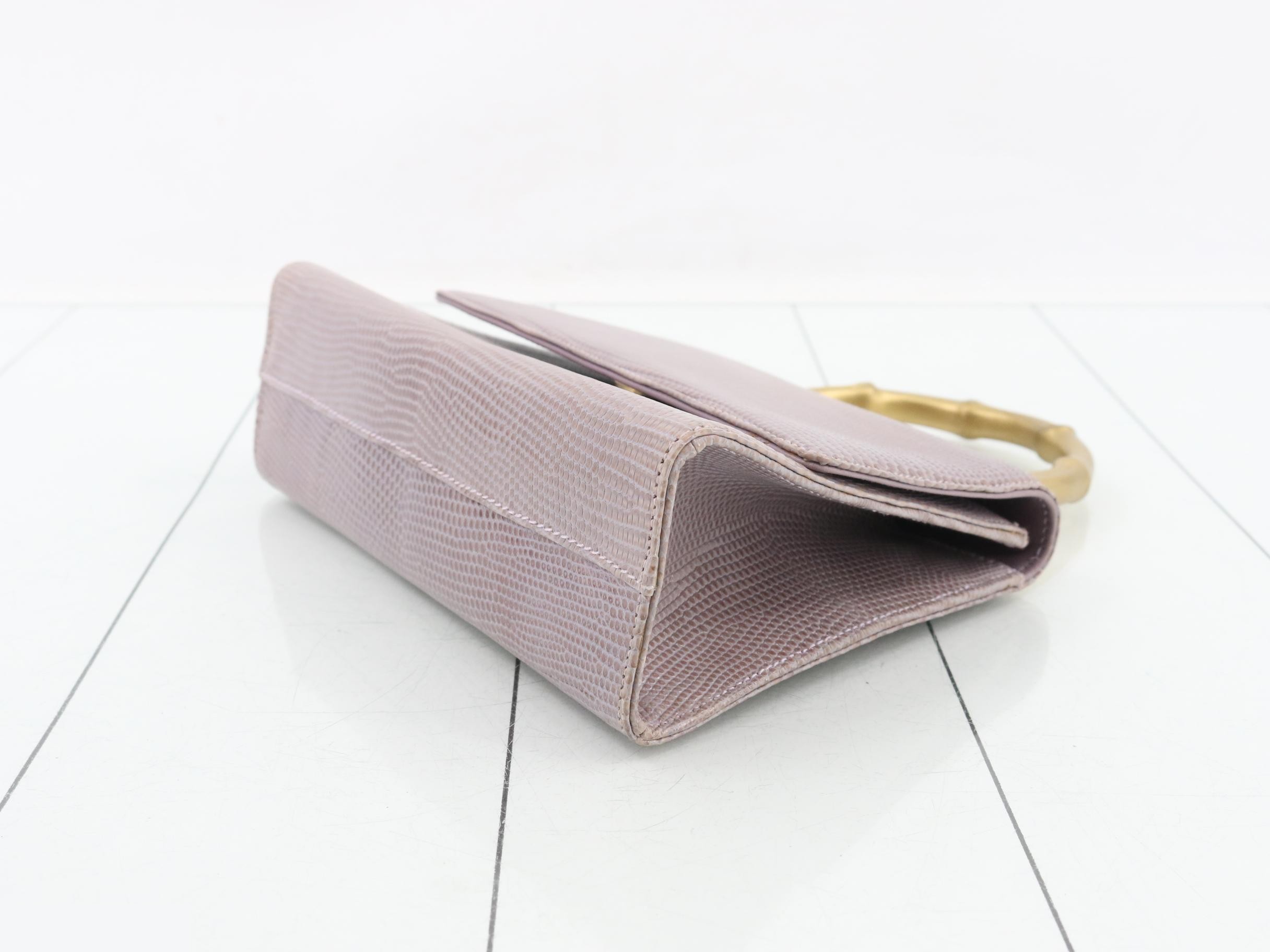 Bamboo Lizard Mini Handbag — view 6