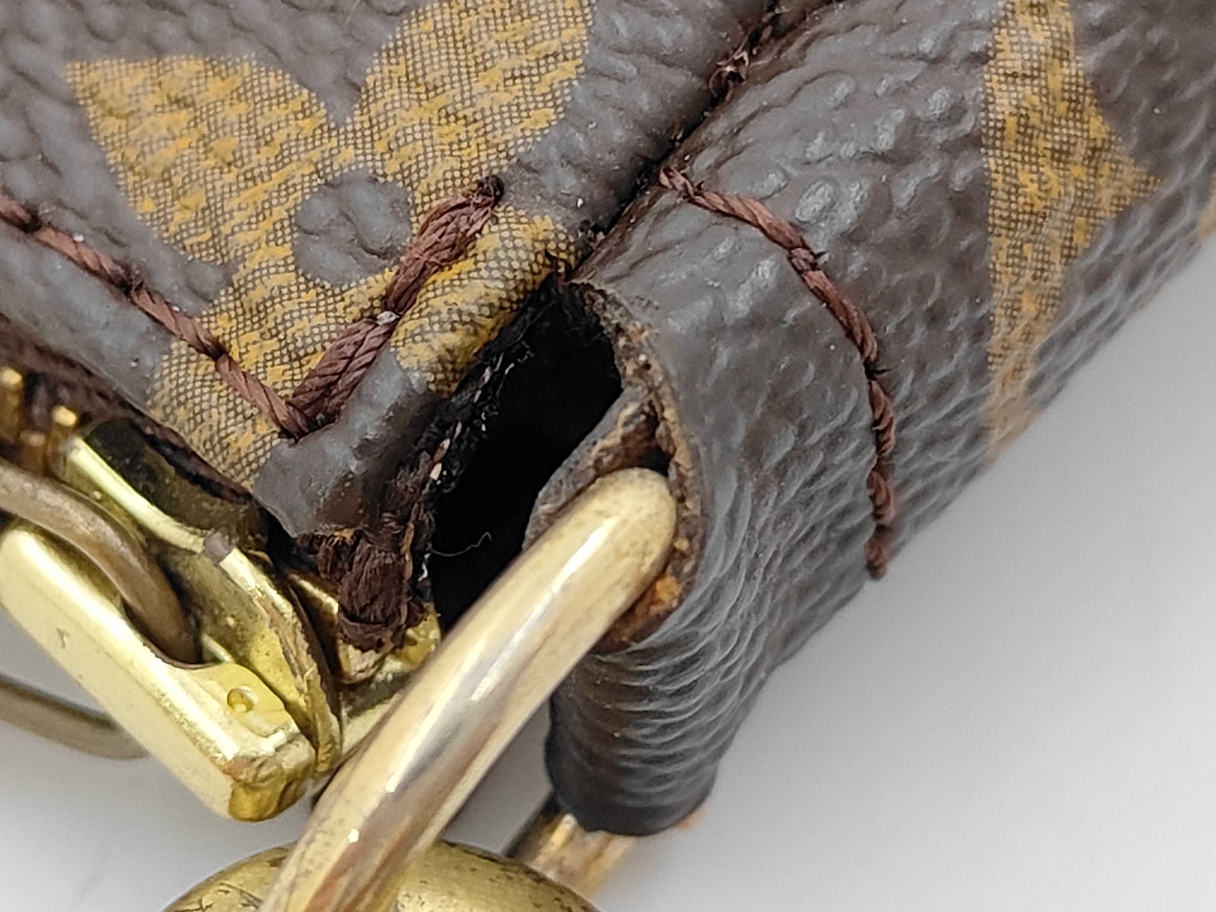 Monogram Louis Vuitton Monogram Pochette Accessoires Pouch — view 8