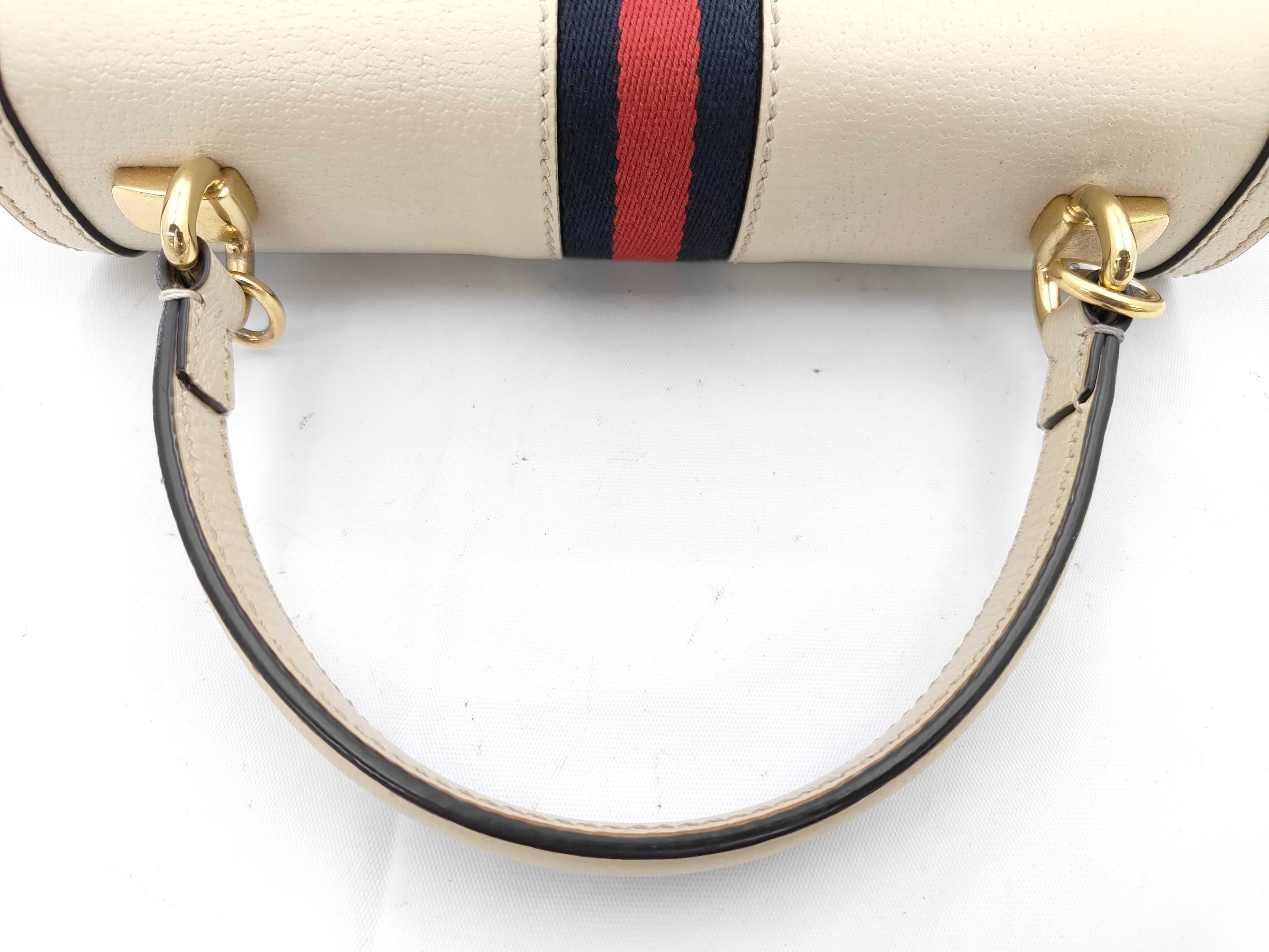 Ophidia Web Small Top Handle Handbag 651055 — view 3