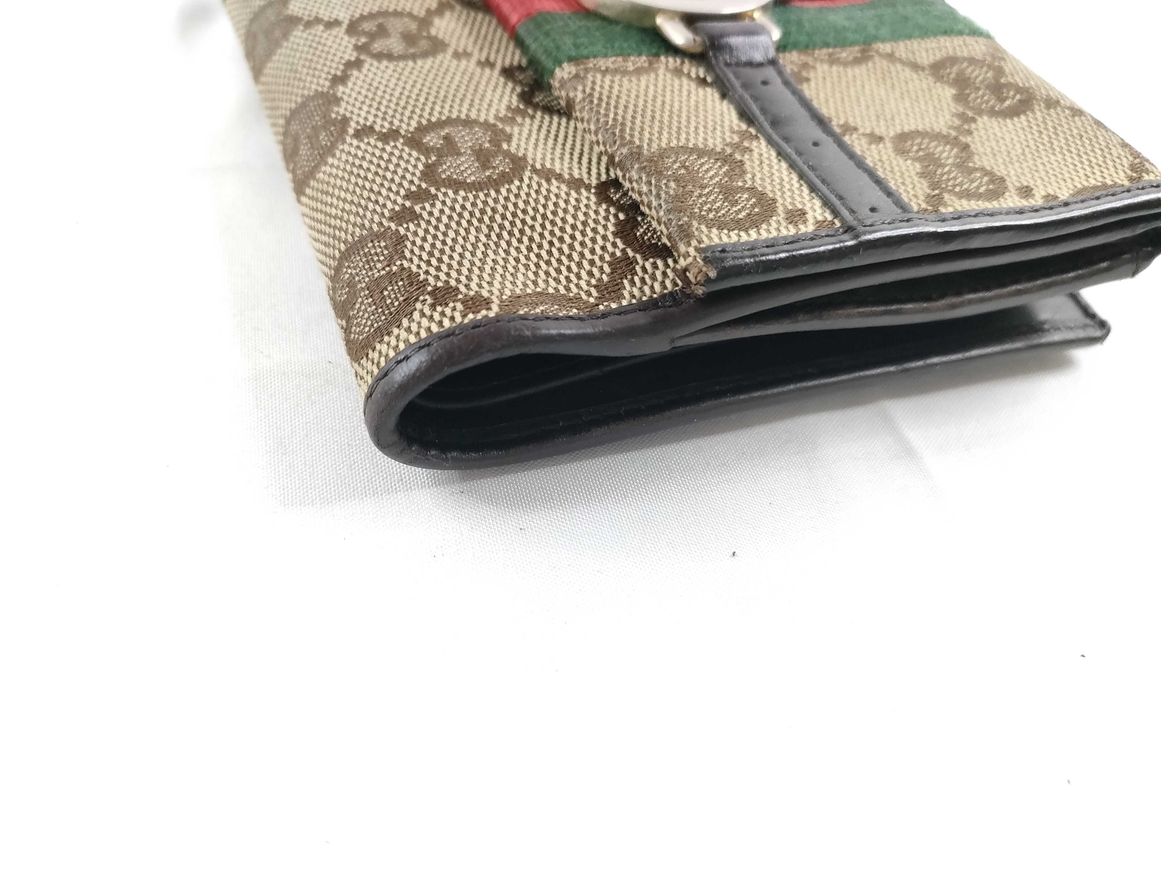 GG canvas wallet, Gucci wallet, GG canvas Sherry line wallet — view 3