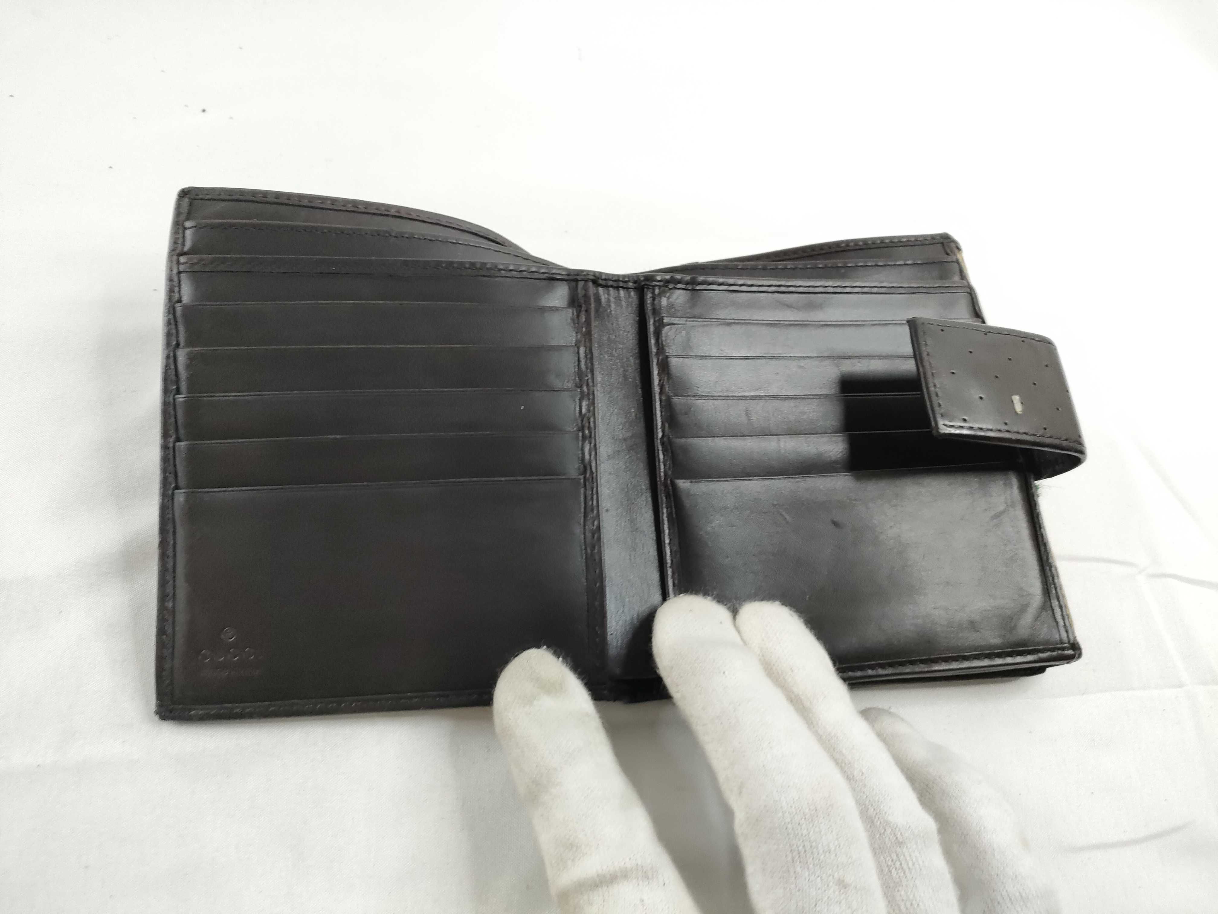 GG canvas wallet, Gucci wallet, GG canvas Sherry line wallet — view 8