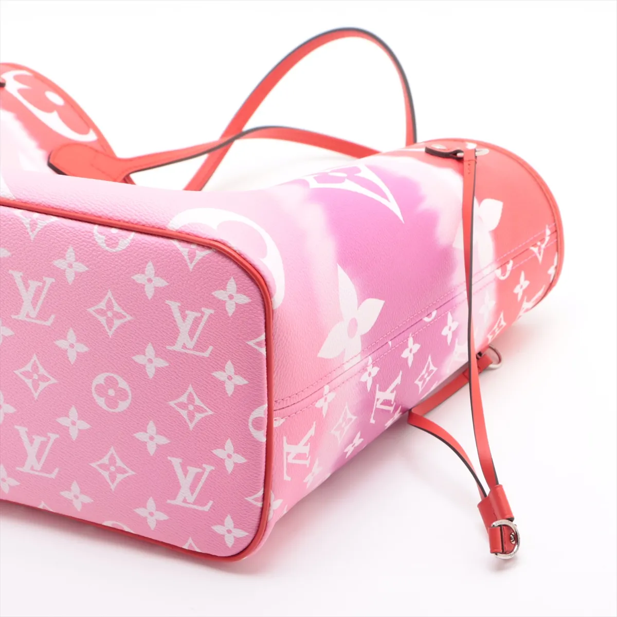 LV Escale Neverfull MM M45127 GI2220 Red (RFID detected) — view 3