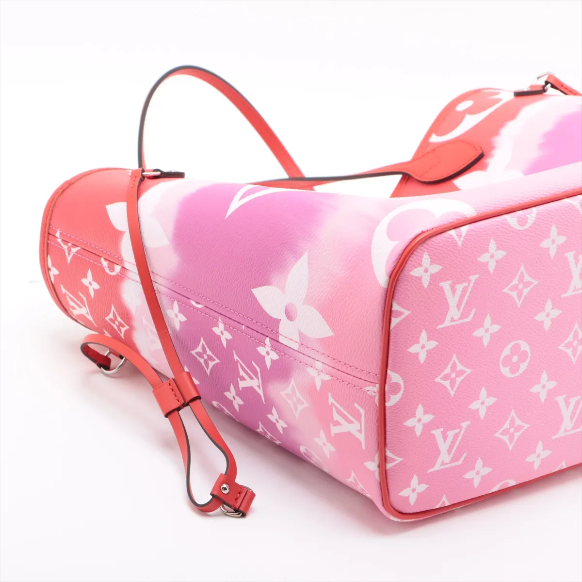 LV Escale Neverfull MM M45127 GI2220 Red (RFID detected) — view 4