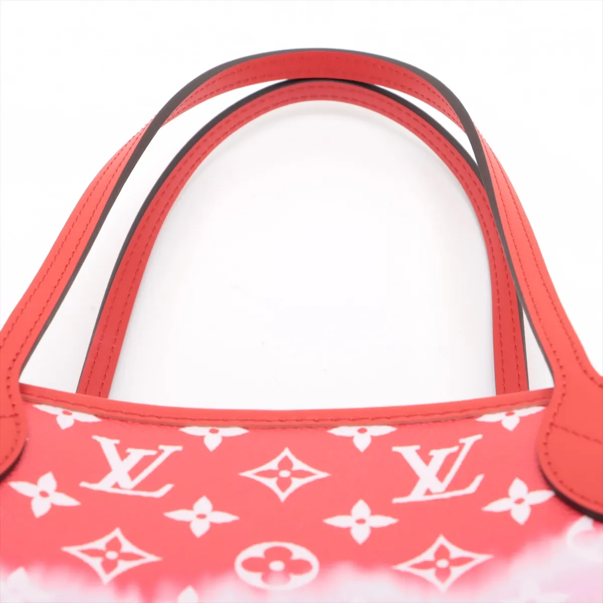 LV Escale Neverfull MM M45127 GI2220 Red (RFID detected) — view 6