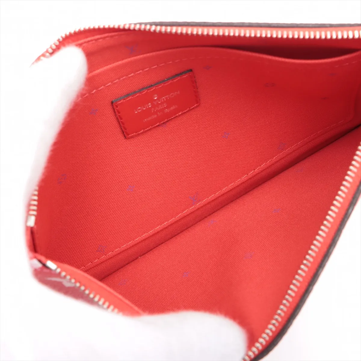 LV Escale Neverfull MM M45127 GI2220 Red (RFID detected) — view 9
