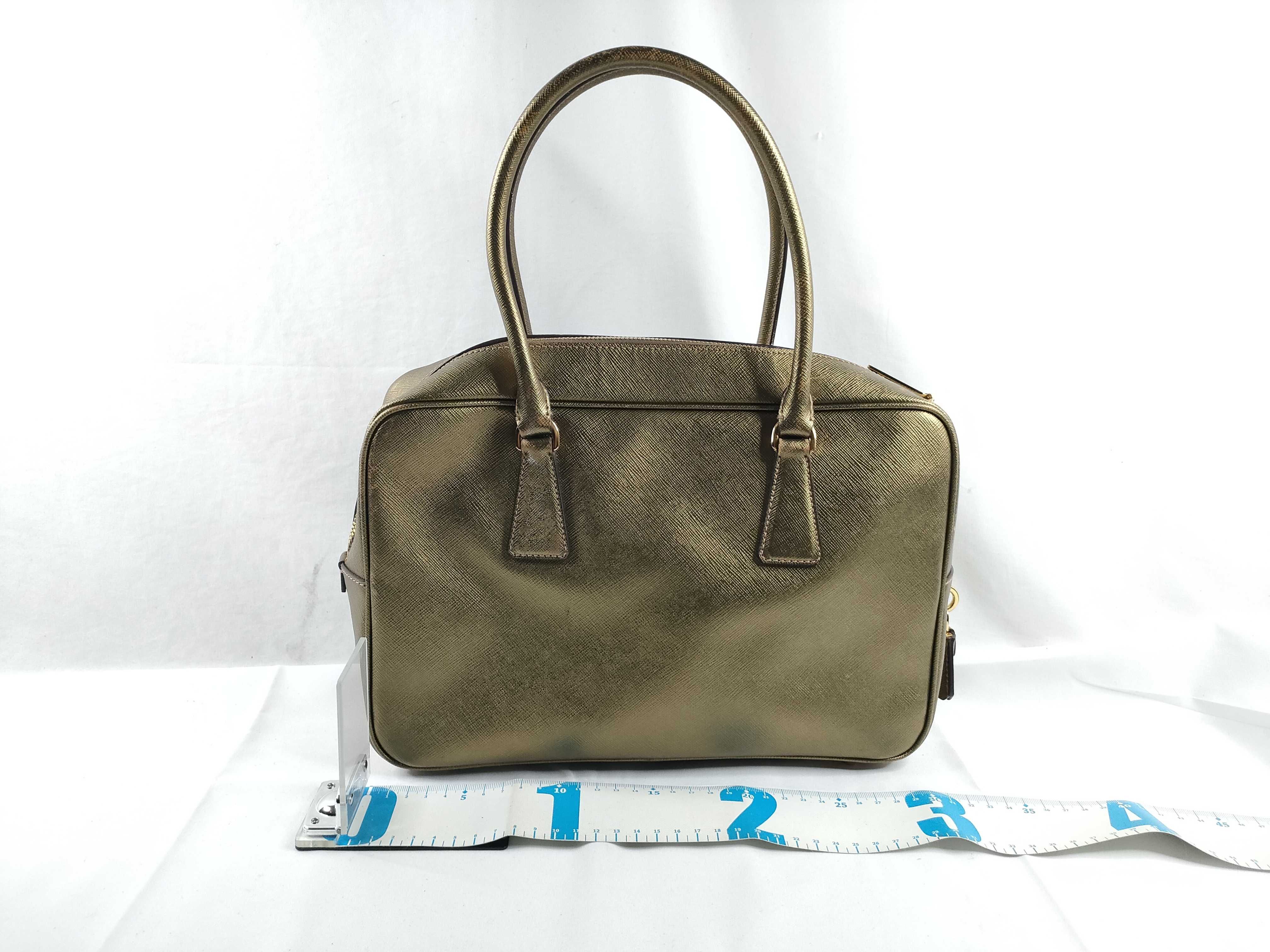 Saffiano Box-Shaped Handbag BN1113 — view 2