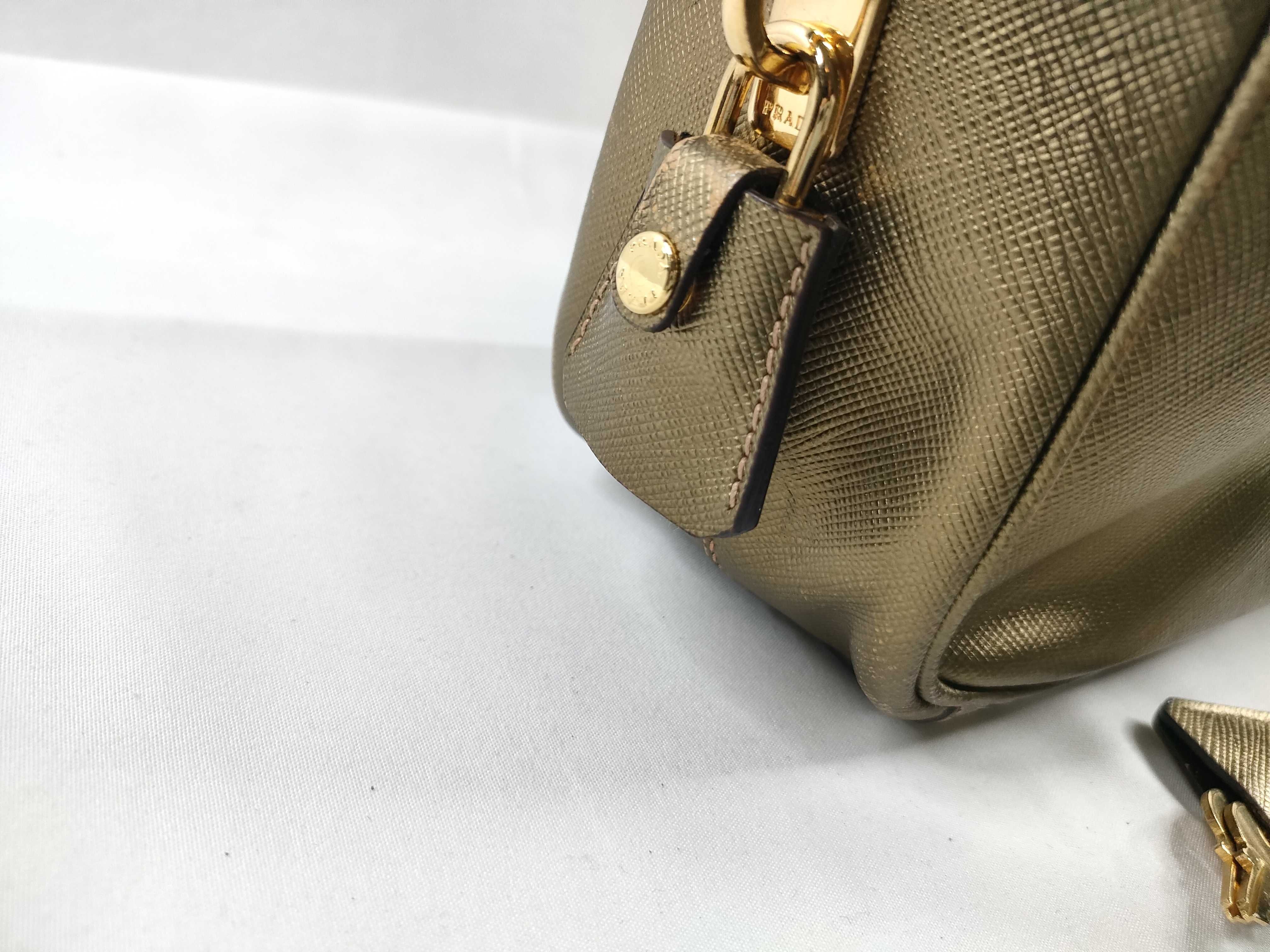 Saffiano Box-Shaped Handbag BN1113 — view 11