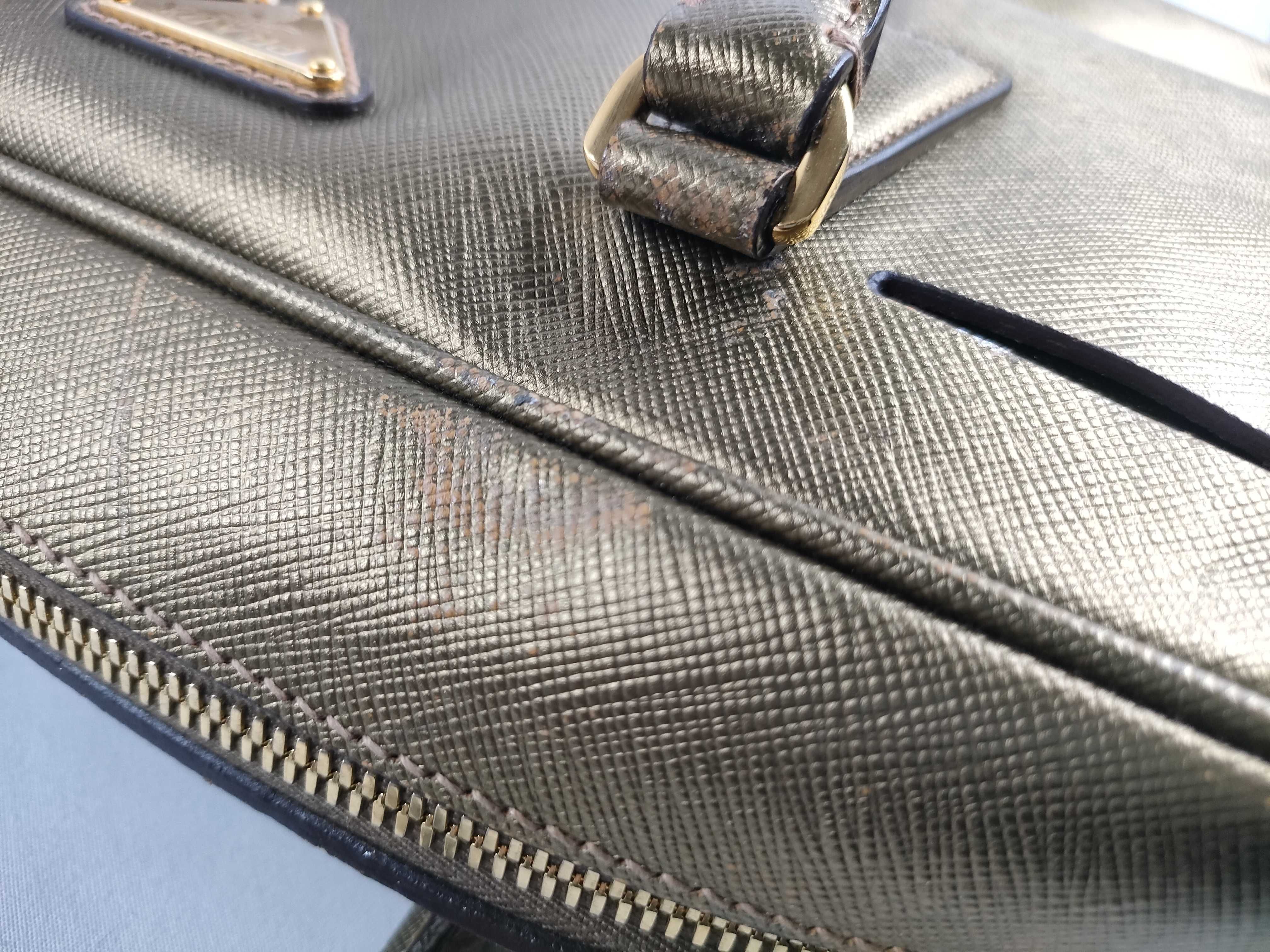Saffiano Box-Shaped Handbag BN1113 — view 9
