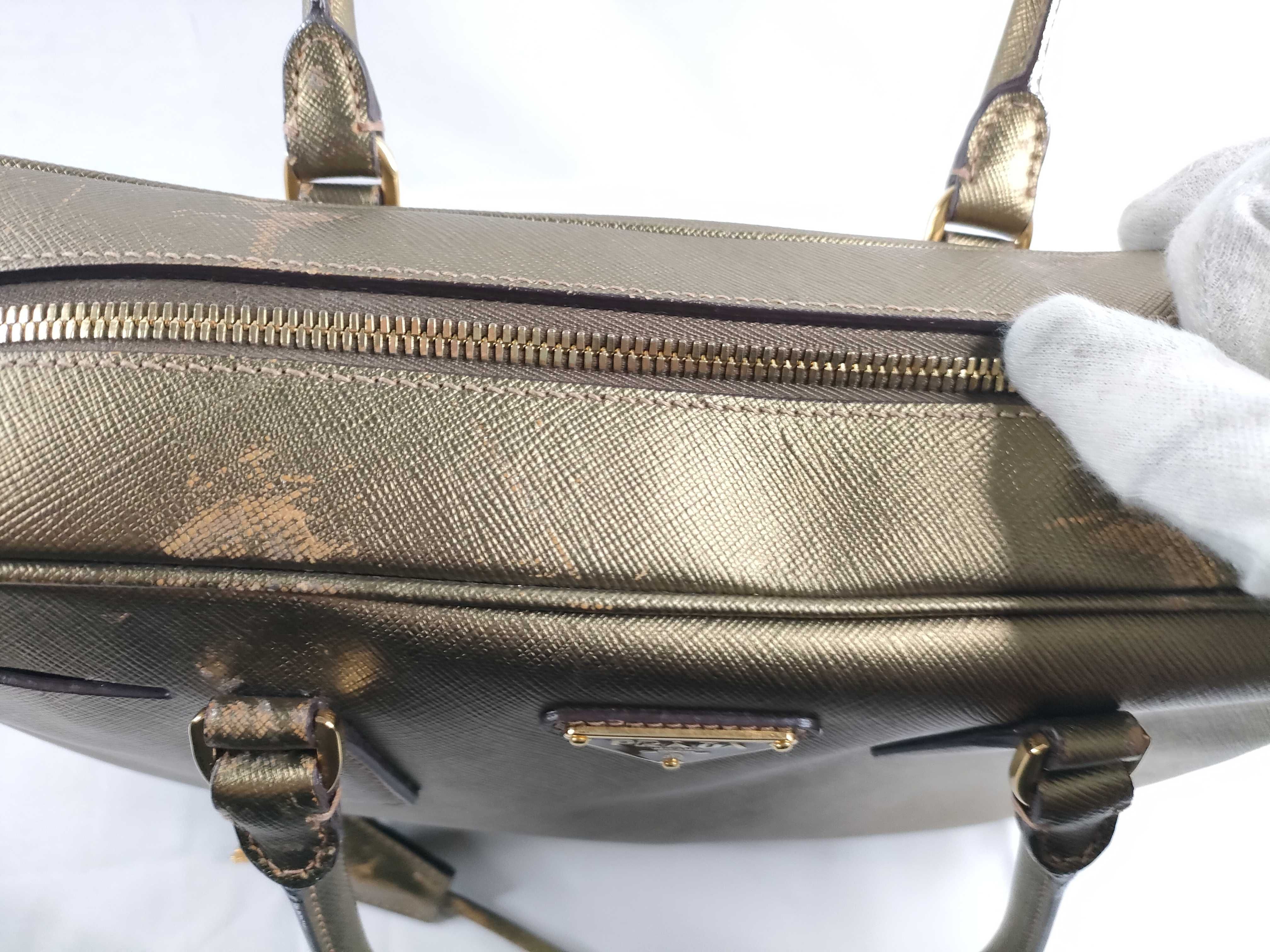 Saffiano Box-Shaped Handbag BN1113 — view 10